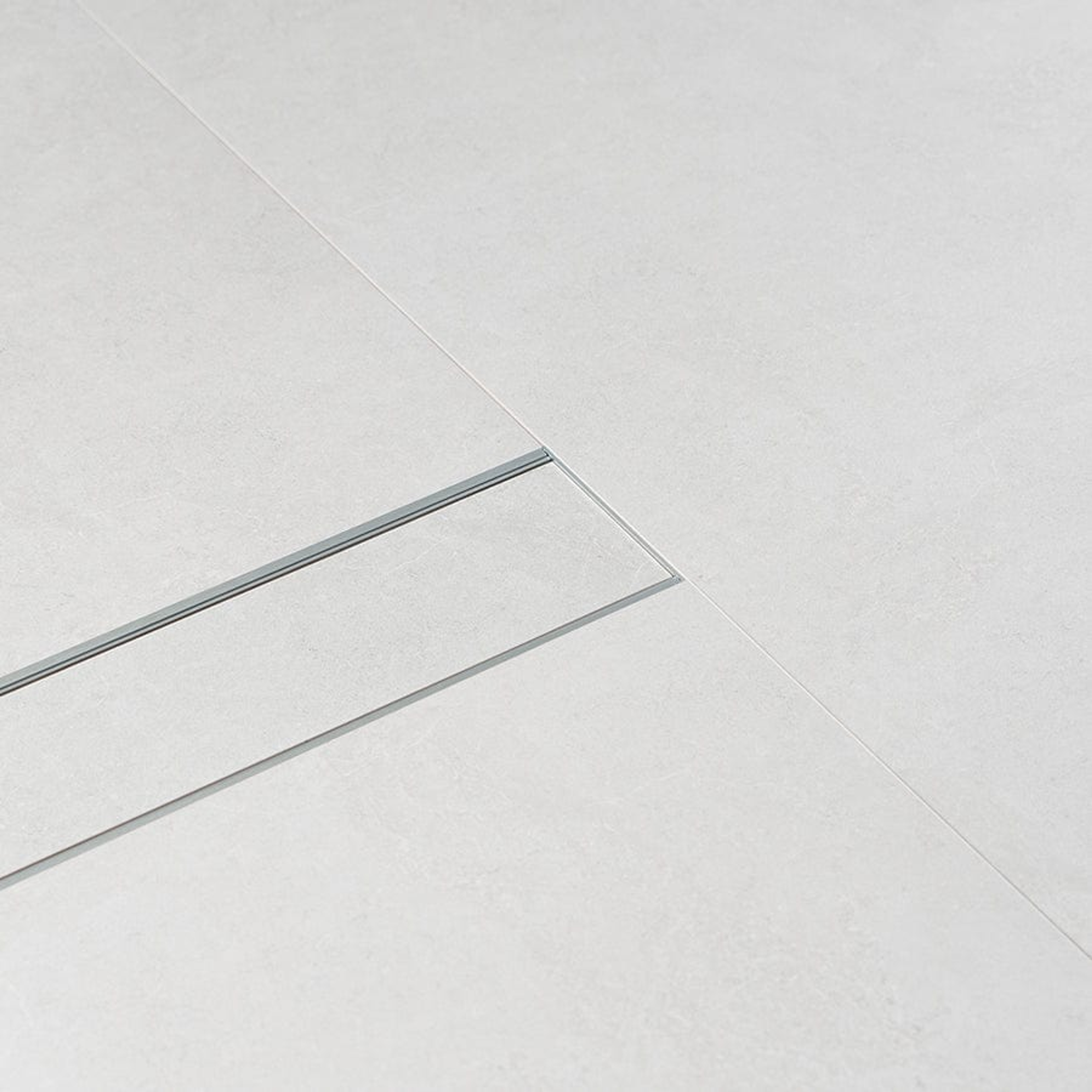 TileCloud TAPWARE Alumunium Floor Drain 1M Brushed Silver