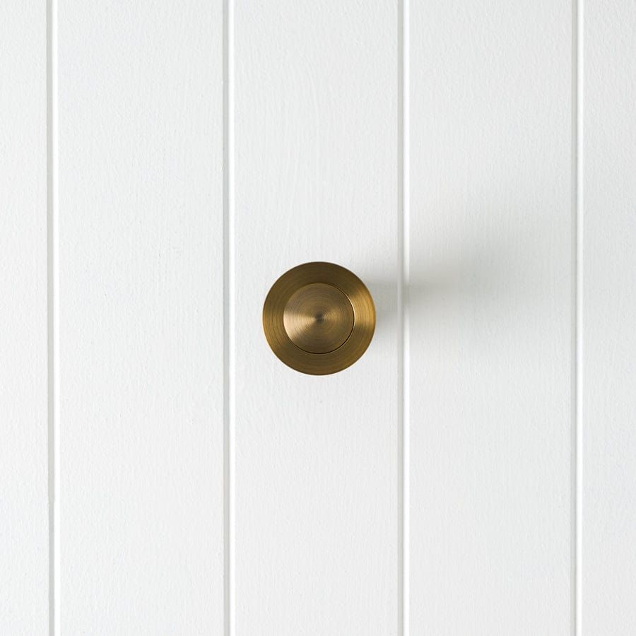 Pop Up Waste - No Overflow - Antique Brass | TileCloud