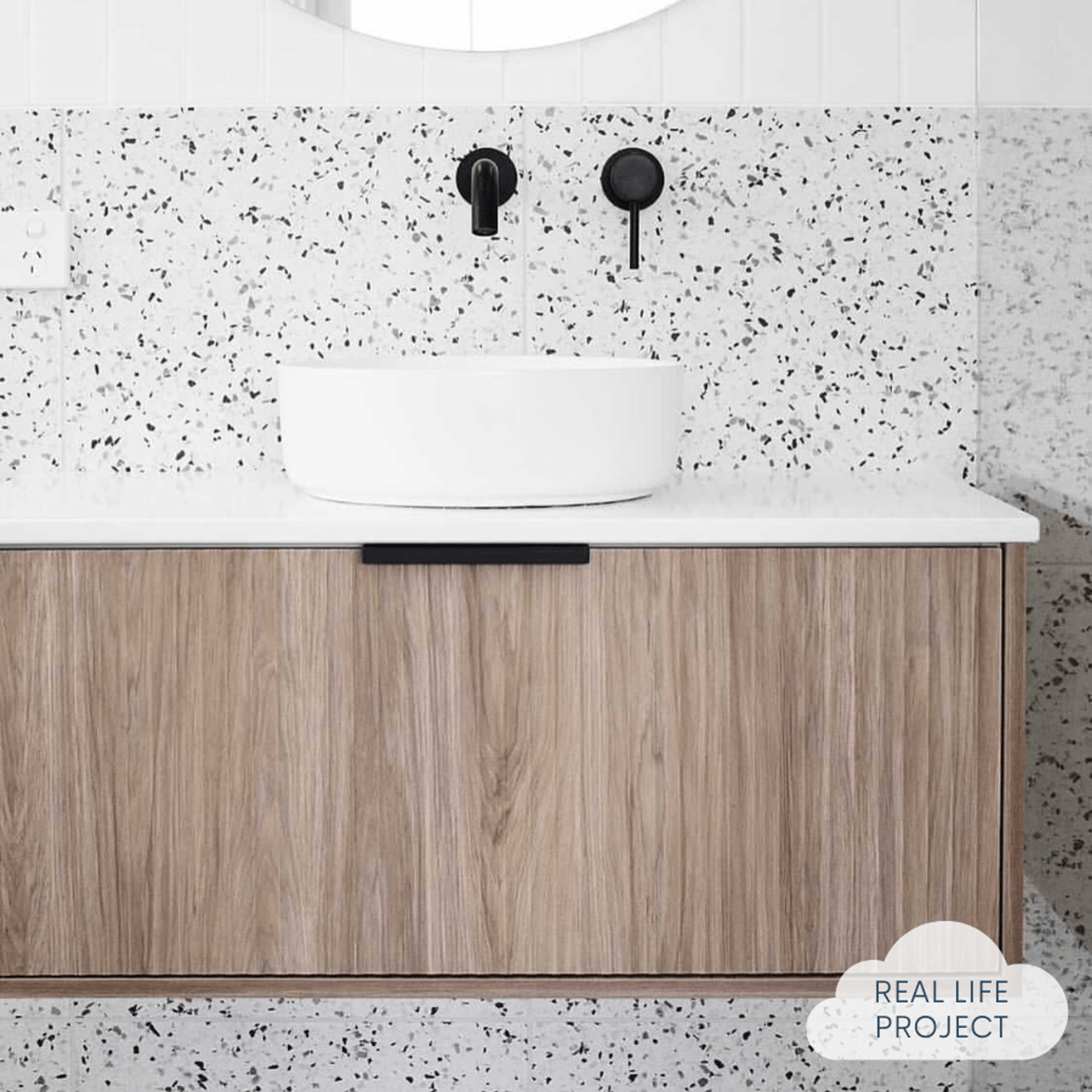 TileCloud TILE Paddington Mixed Terrazzo Look Tile