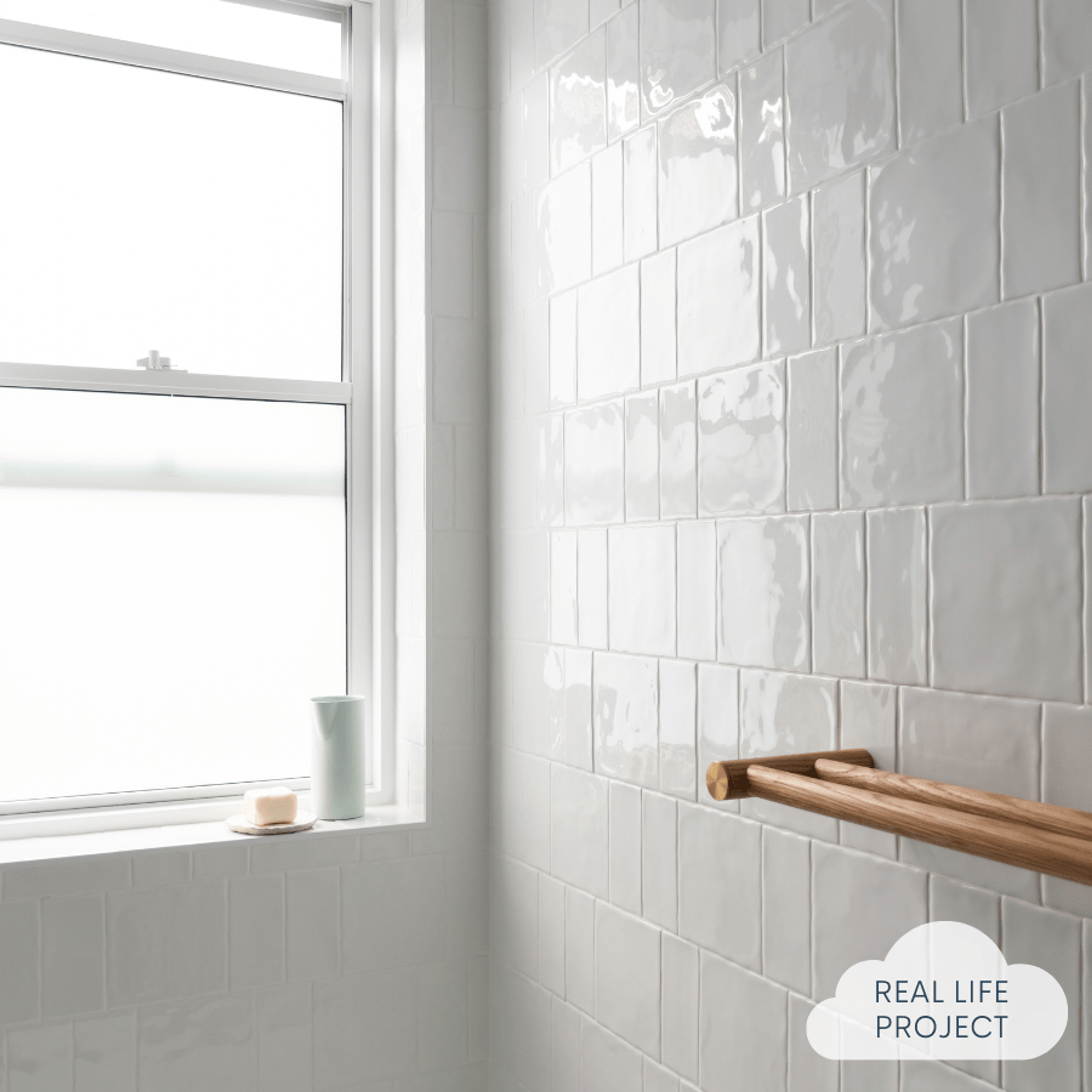 TileCloud TILE Newport Gloss Square & Subway Pattern Tile