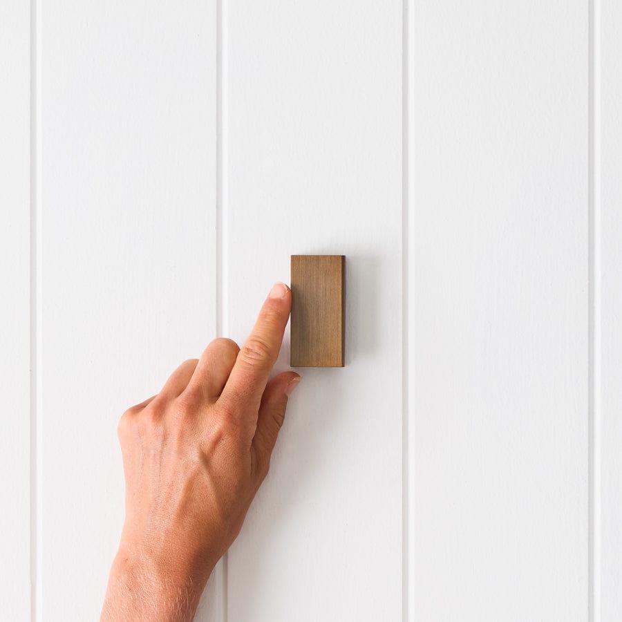 Yabby TAPWARE Shower Glass Clamp Antique Brass