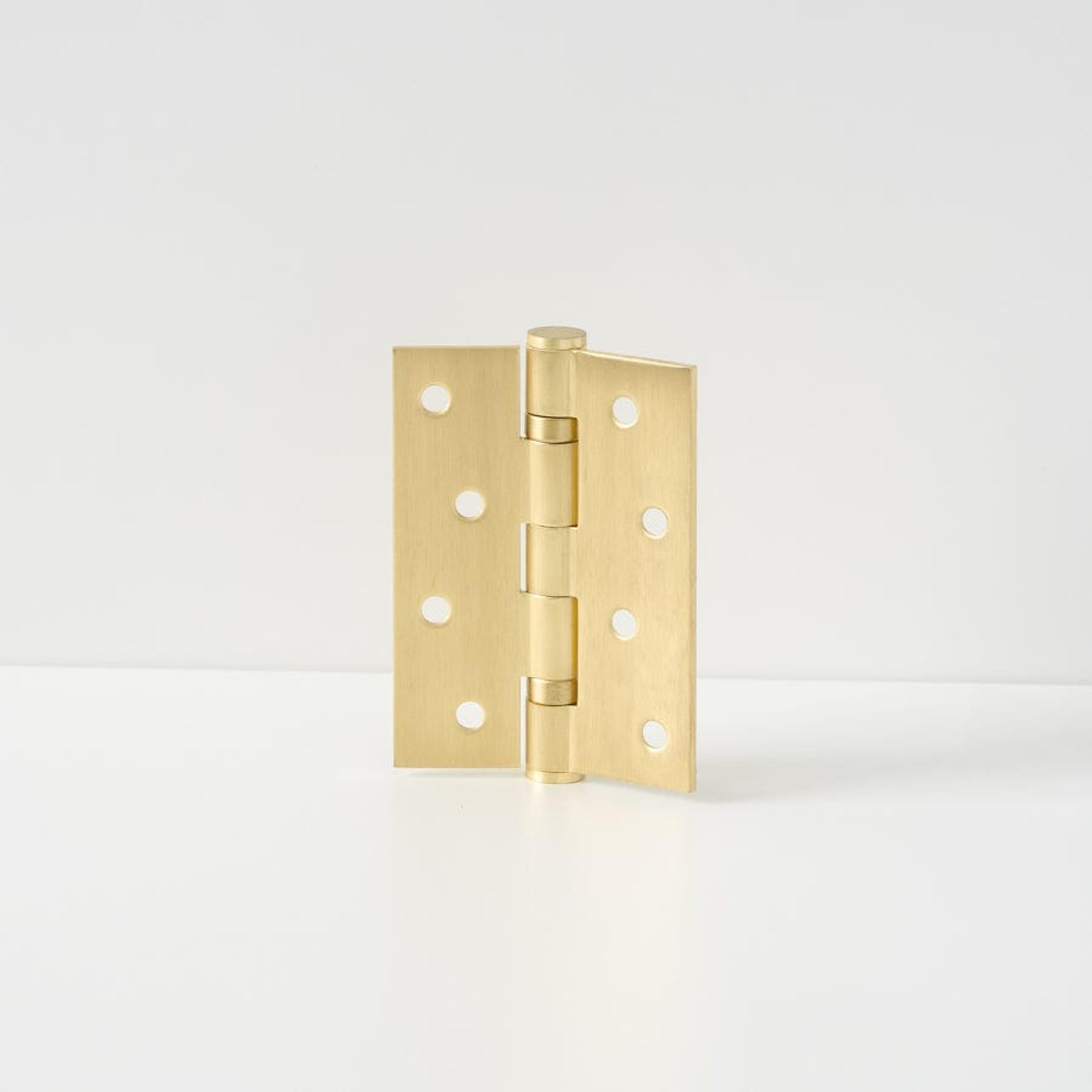 TileCloud TAPWARE Door Butt Hinge Single Brushed Brass