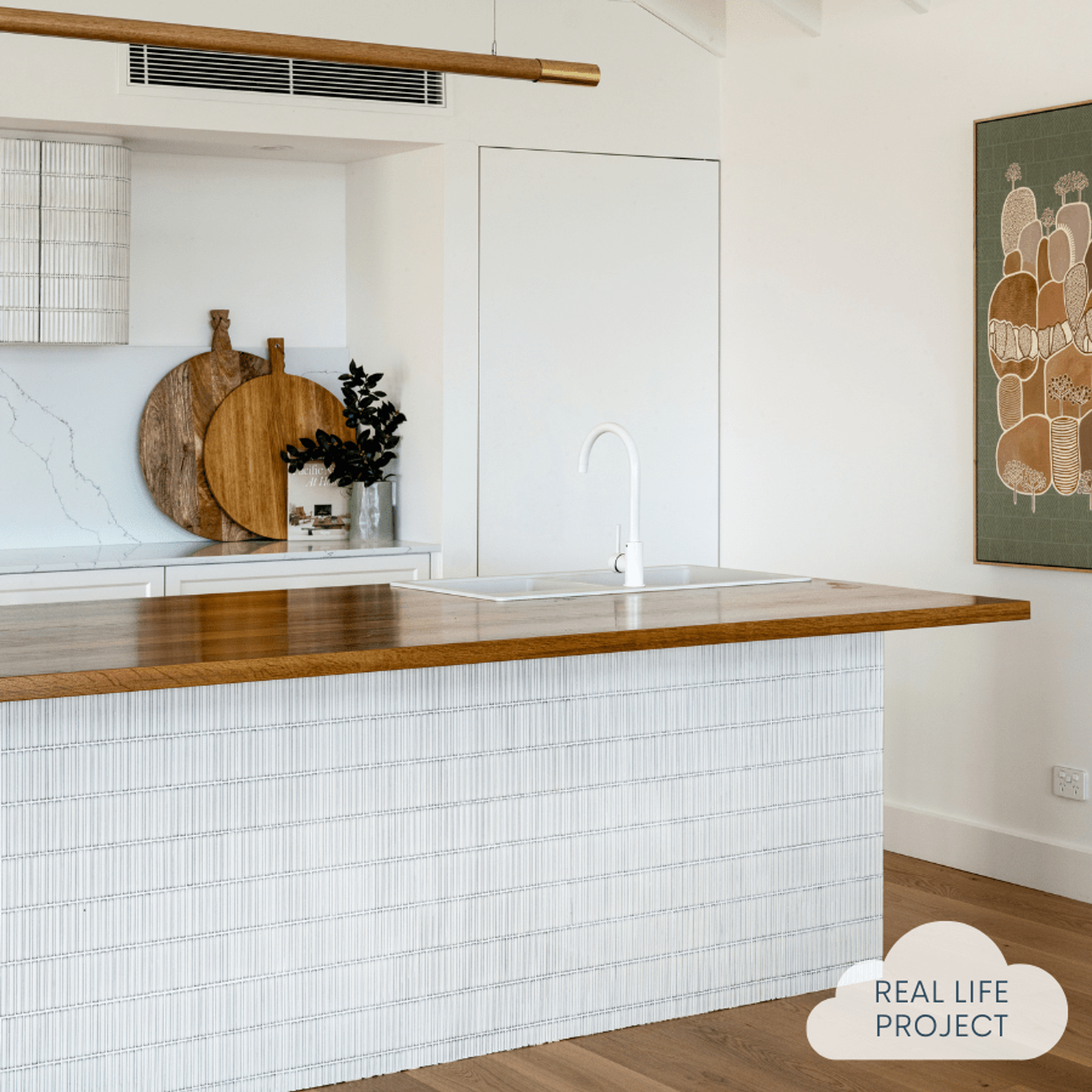 TileCloud TILE Coogee Antique White Kit Kat Mosaic tile