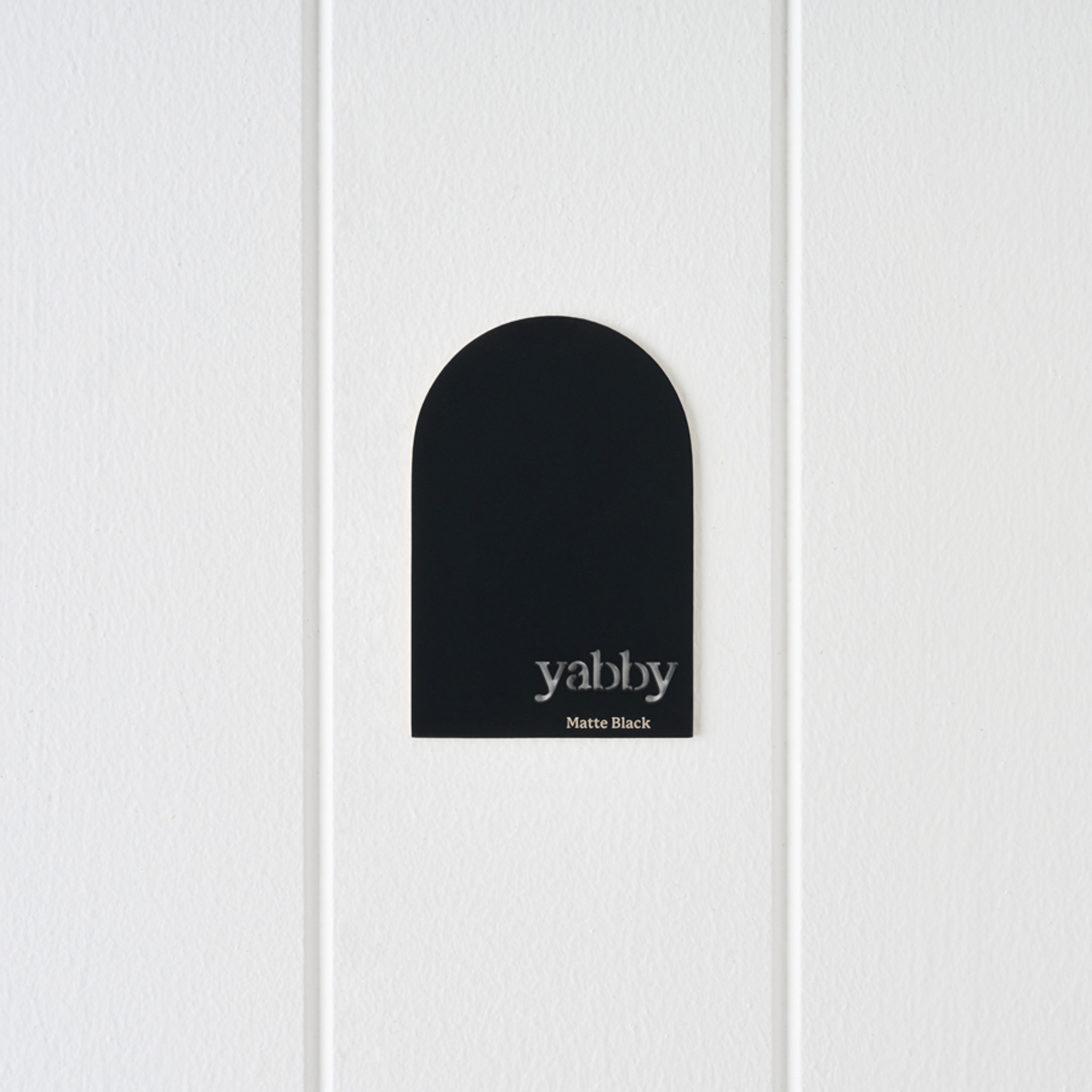 Matte Black Tapware Sample Disc | TileCloud