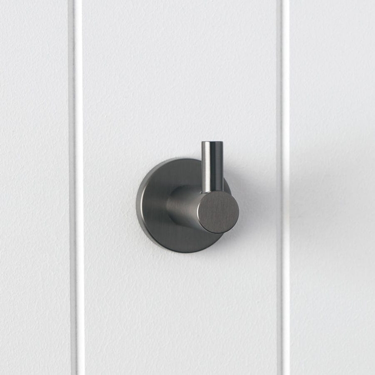 Robe Hook Gunmetal | Yabby Tapware