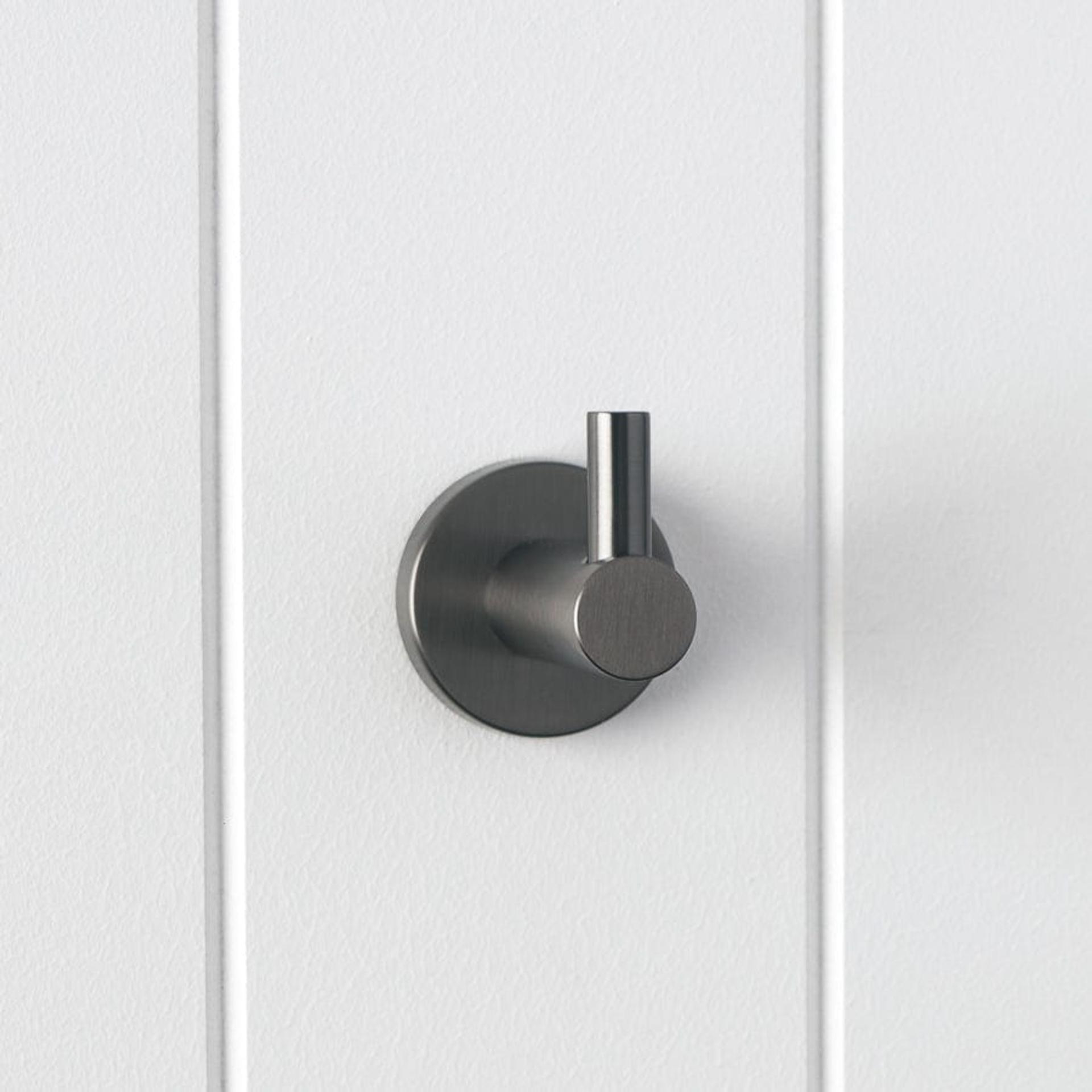 Robe Hook Gunmetal | Yabby Tapware