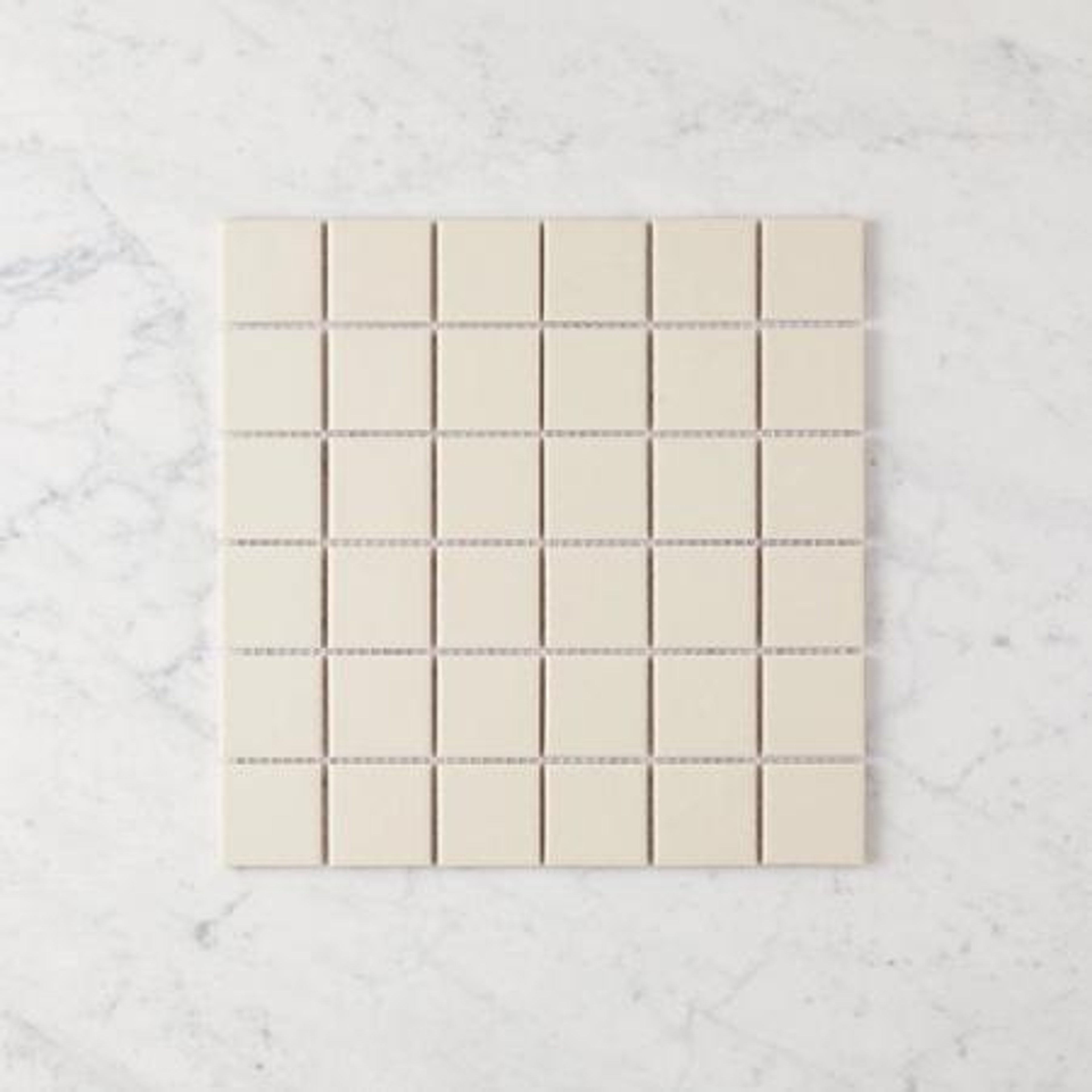 Pacific Greenwood TILE Haddon Bone Matte Medium Square Tile