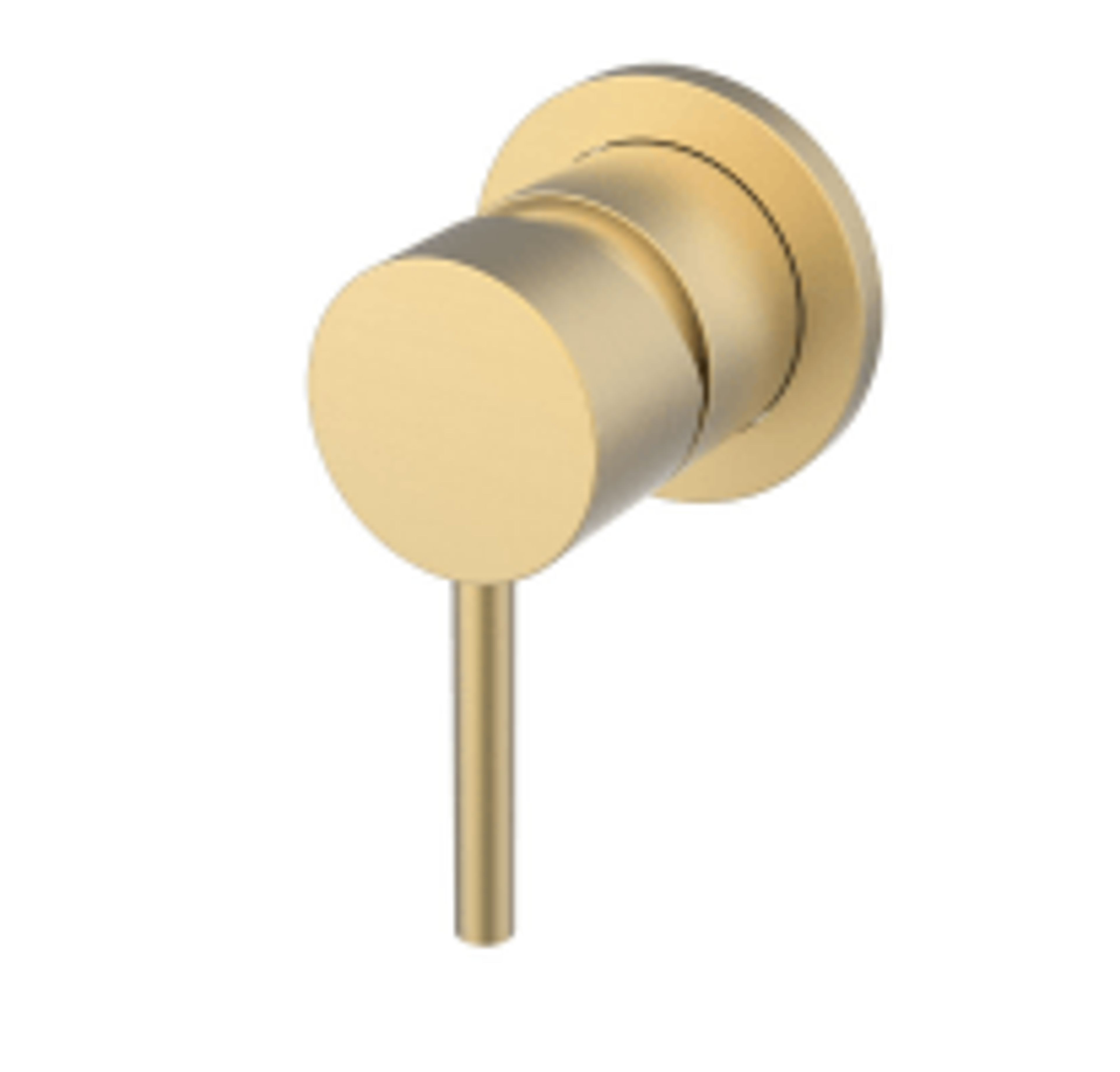 Yabby TAPWARE Sydney Wall Trim Kit Warm Brushed Nickel