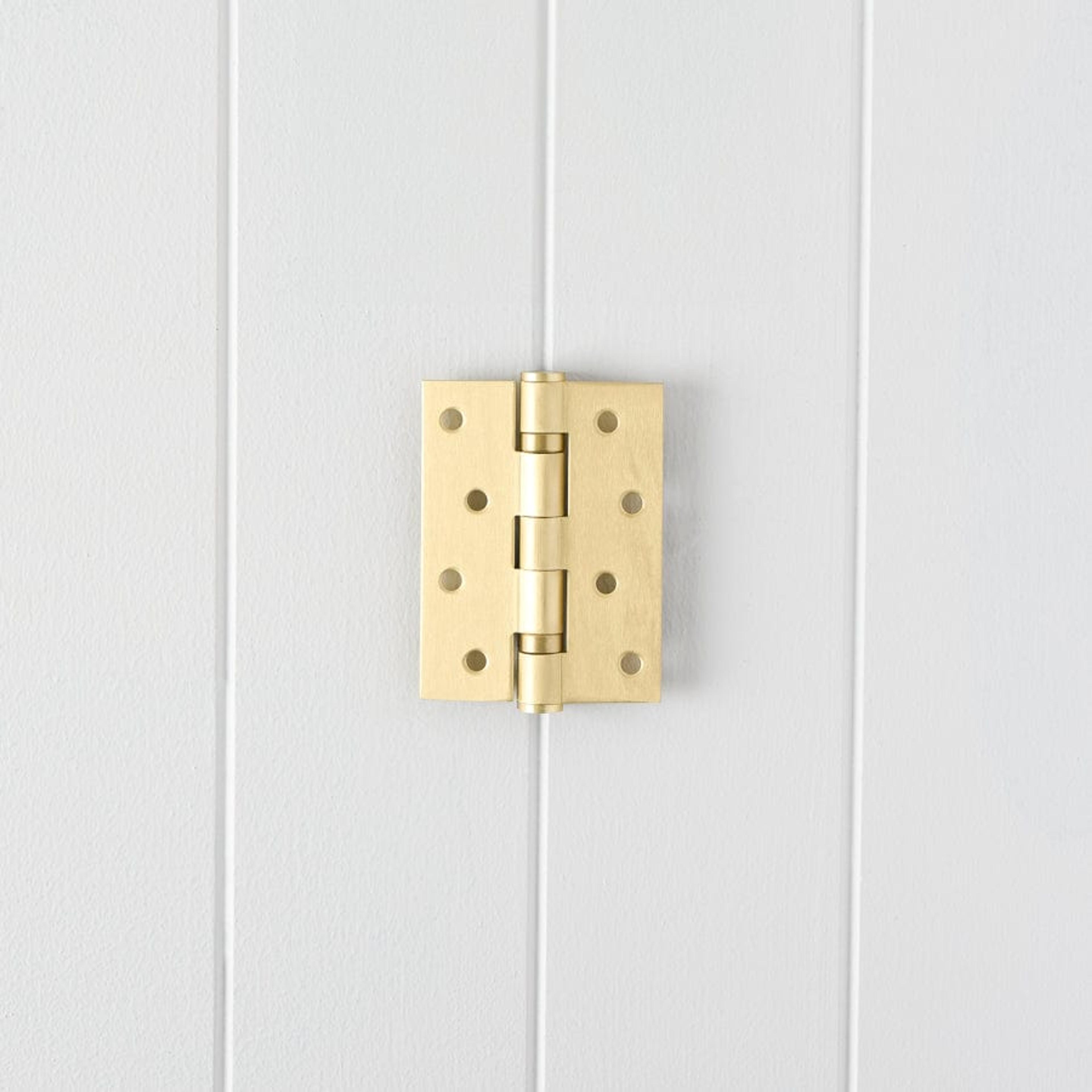 TileCloud TAPWARE Door Butt Hinge Single Brushed Brass