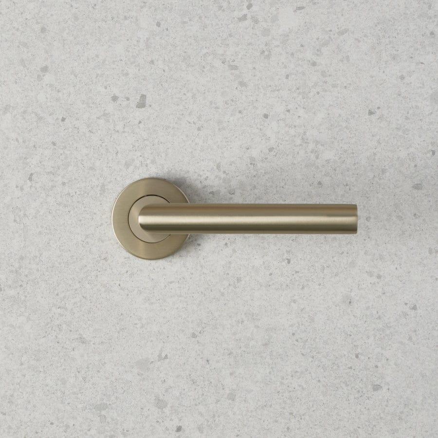 Yabby TAPWARE Door Handle Warm Brushed Nickel