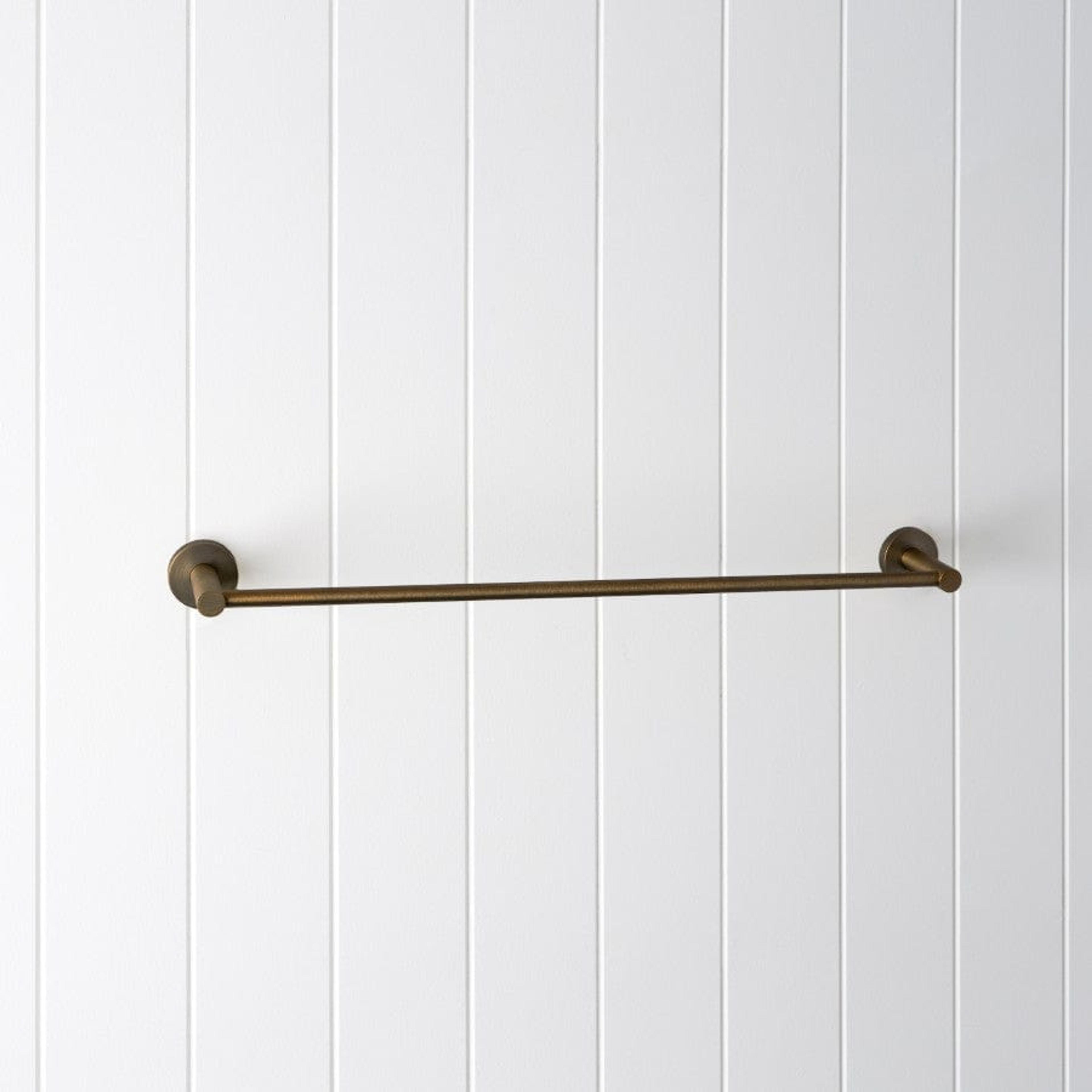 Yabby TAPWARE Towel Rail Antique Brass