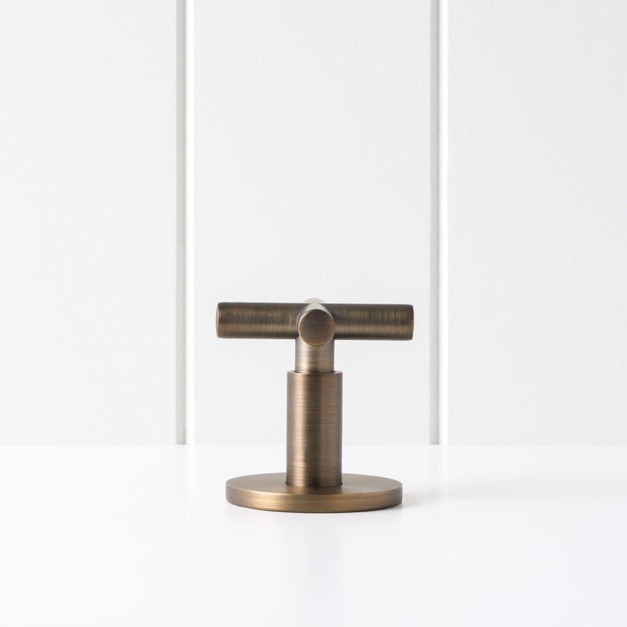 Cross Taps Antique Brass | TileCloud