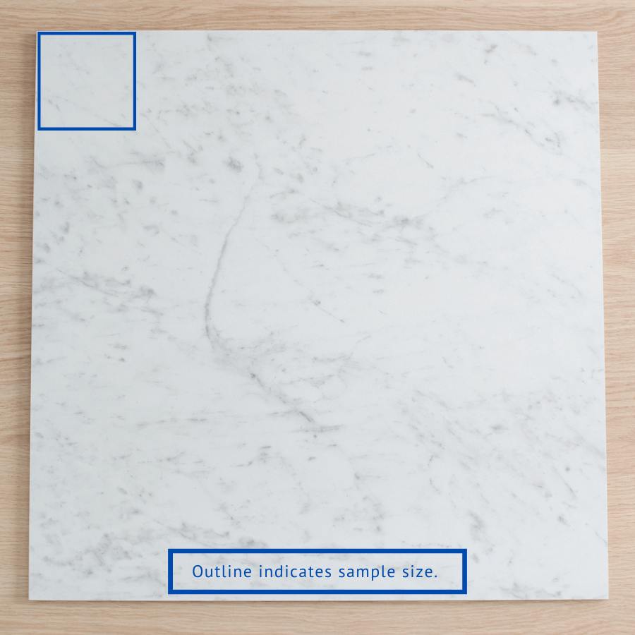 TileCloud SAMPLE Rose Bay Carrara Look Matte Sample