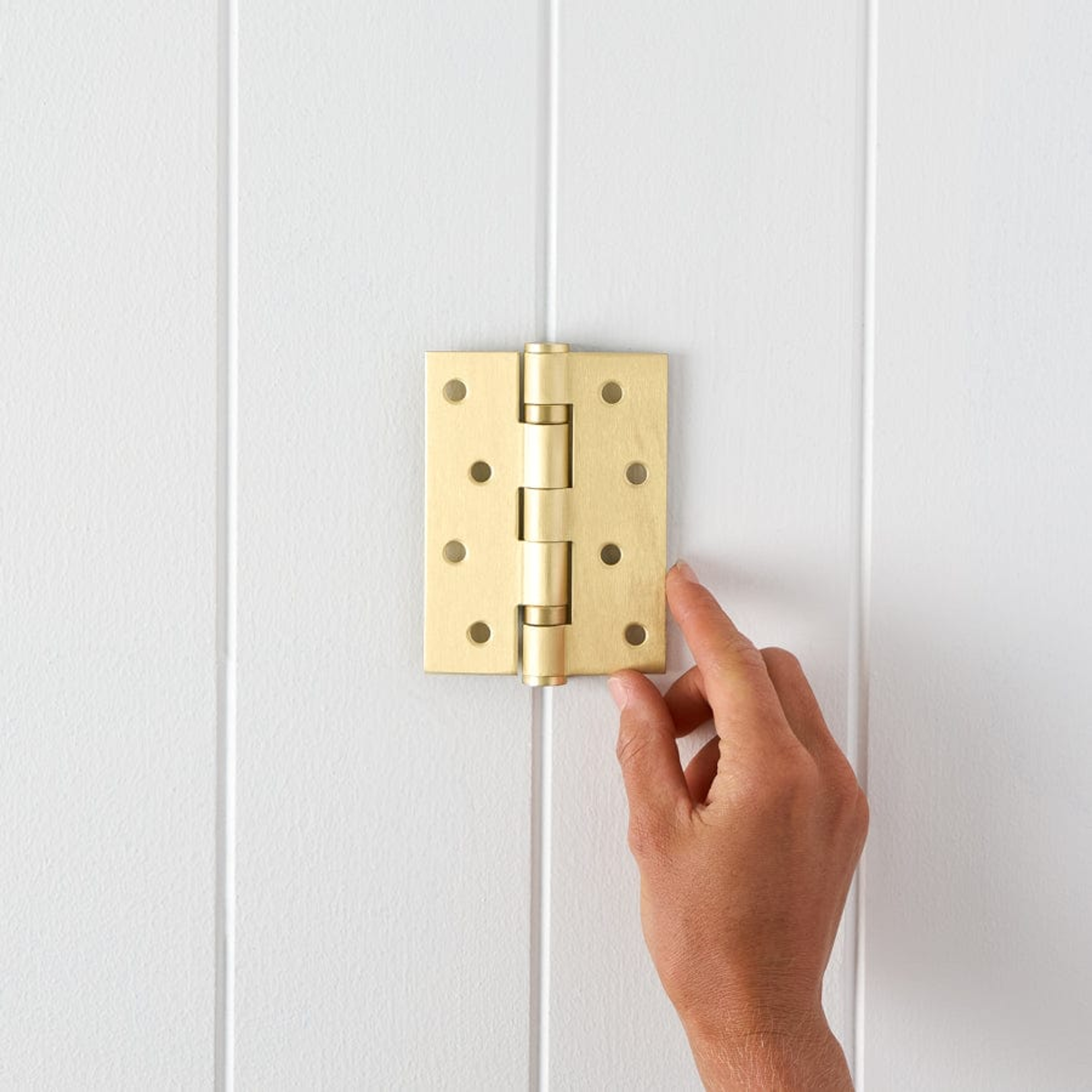 TileCloud TAPWARE Door Butt Hinge Single Brushed Brass