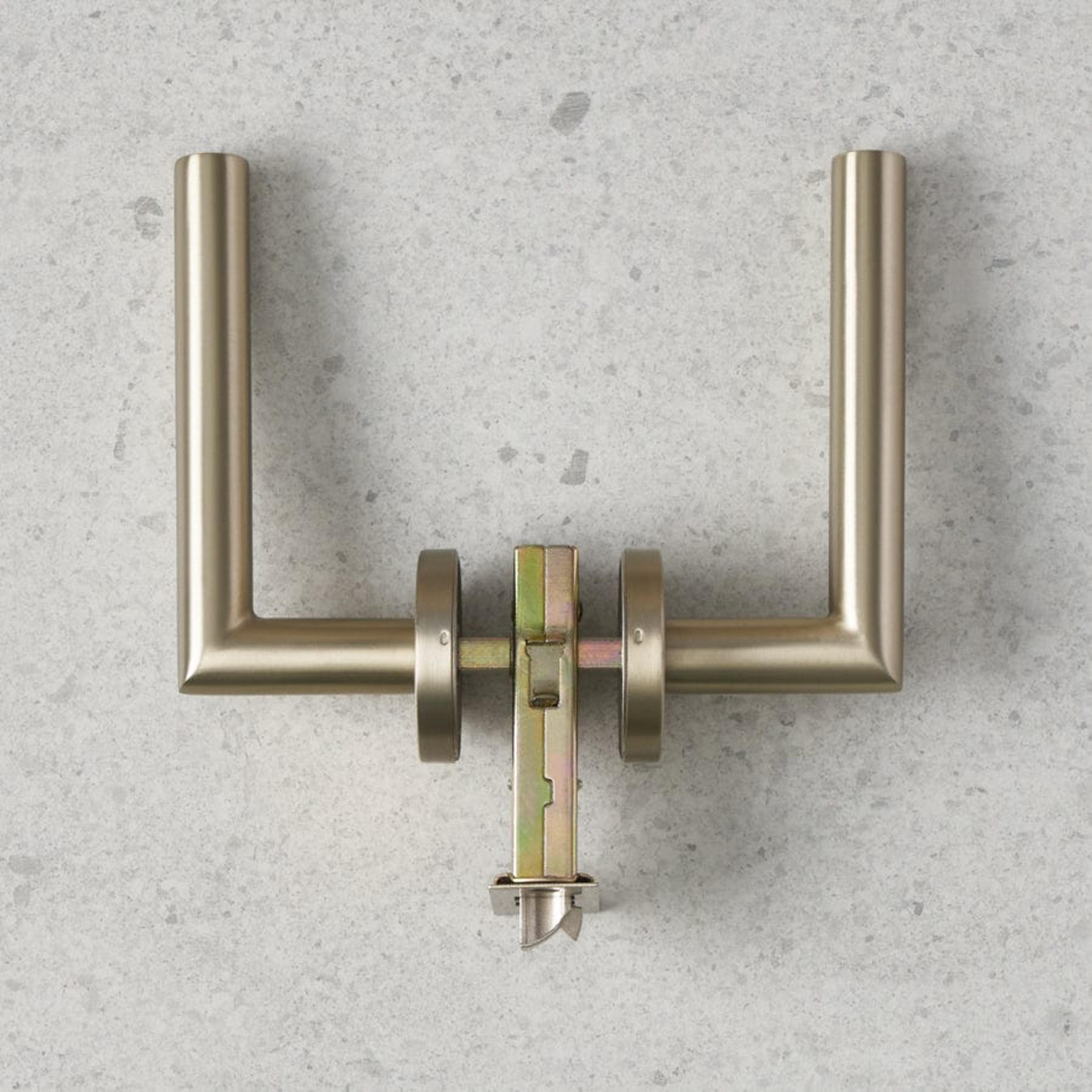 Yabby TAPWARE Door Handle Warm Brushed Nickel