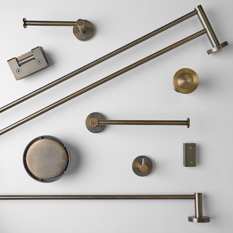 Antique Brass Tapware Sample Disc | TileCloud