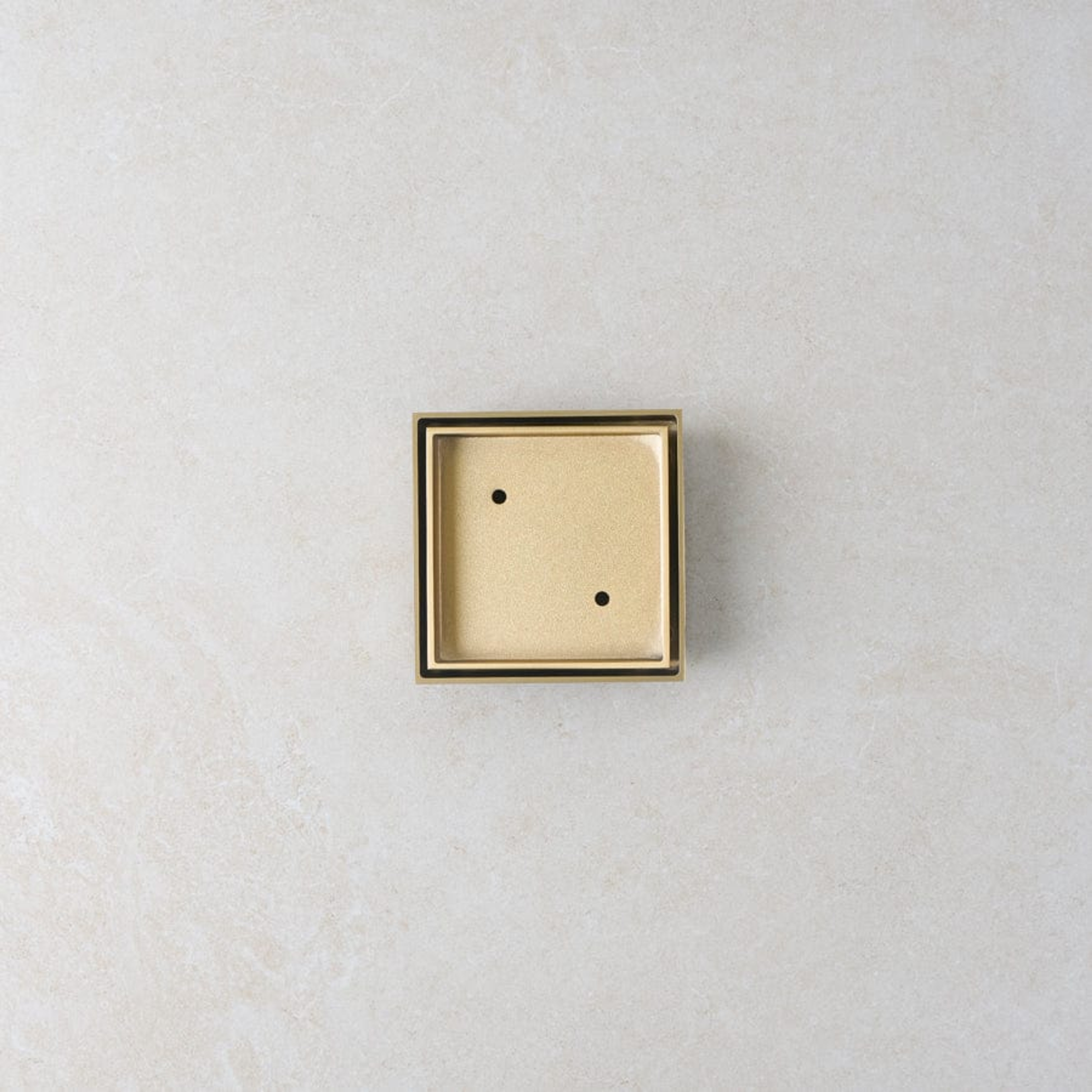 Yabby TAPWARE Tile Insert Floor Waste Large Brushed Brass