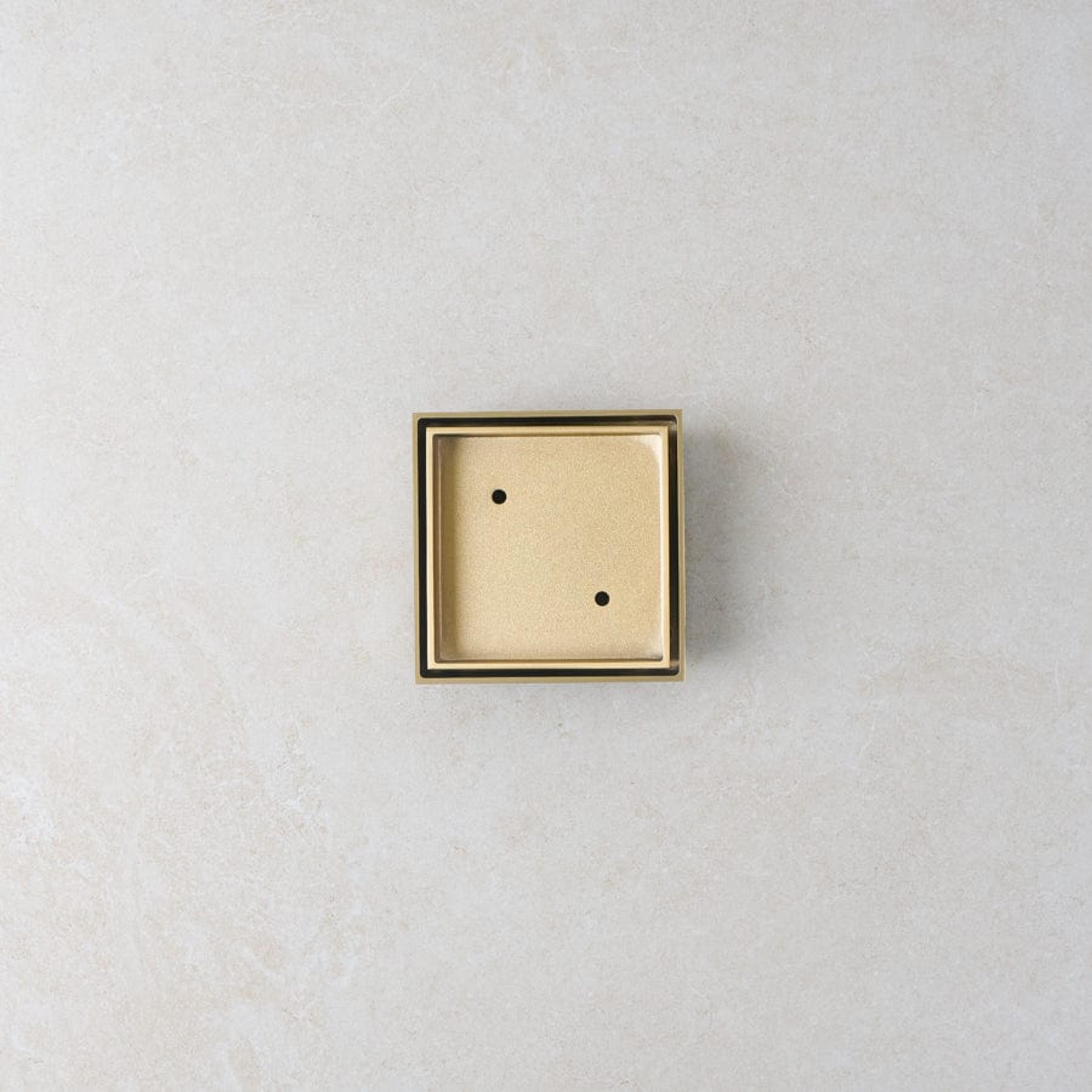 Yabby TAPWARE Tile Insert Floor Waste Large Brushed Brass