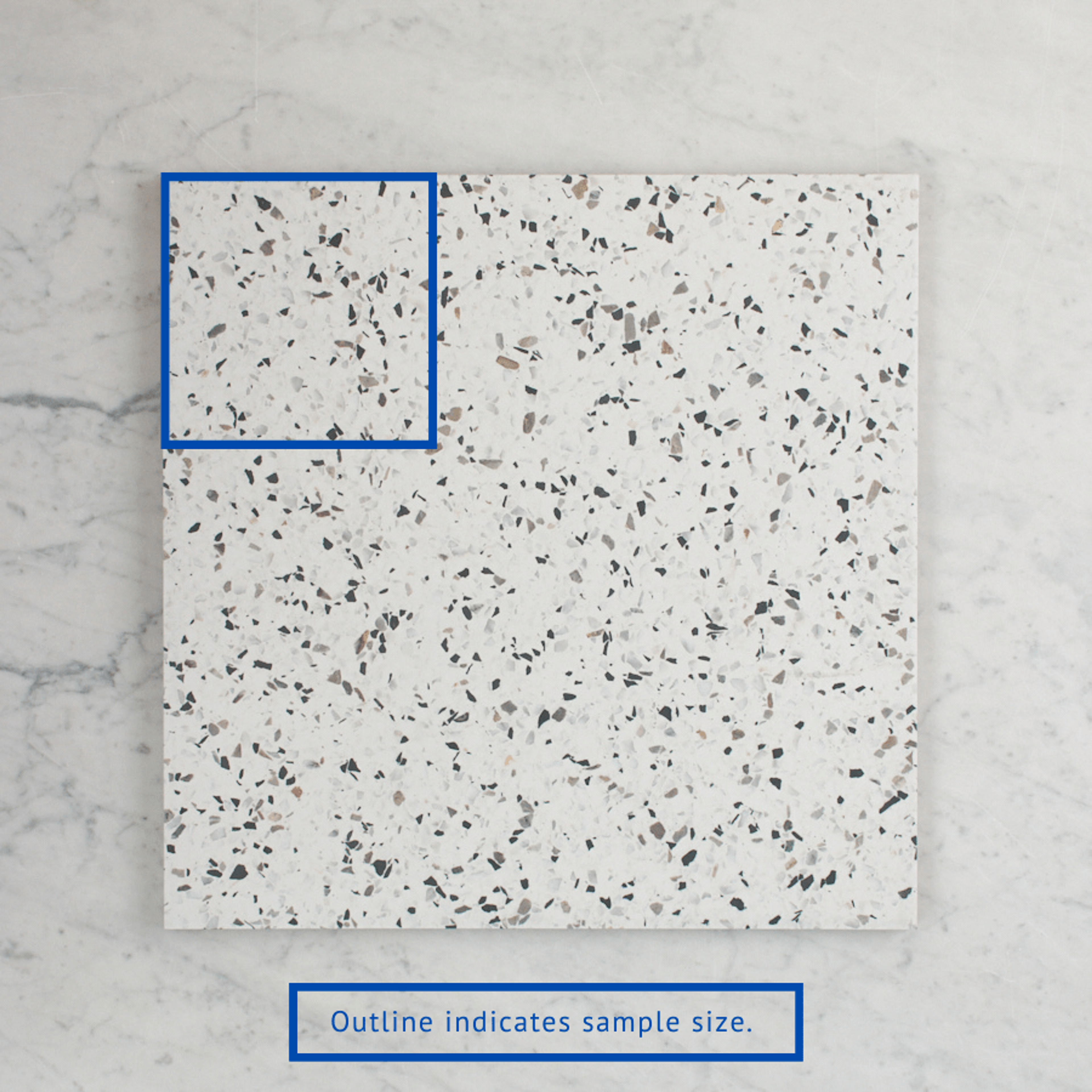 TC SAMPLE Paddington Mixed Terrazzo Look Mixed Sample