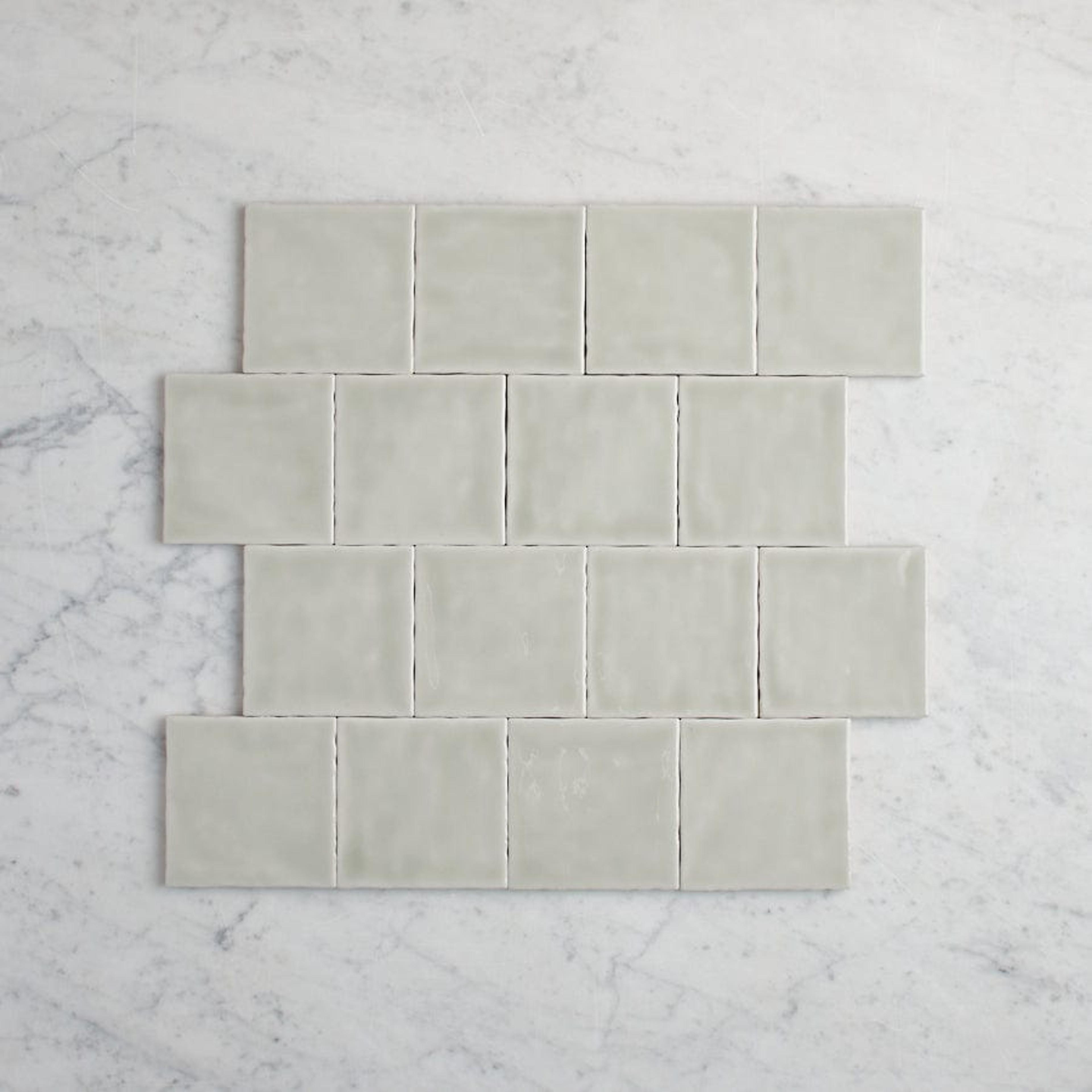 TileCloud TILE Newport Gloss Sage Green Small Square Tile