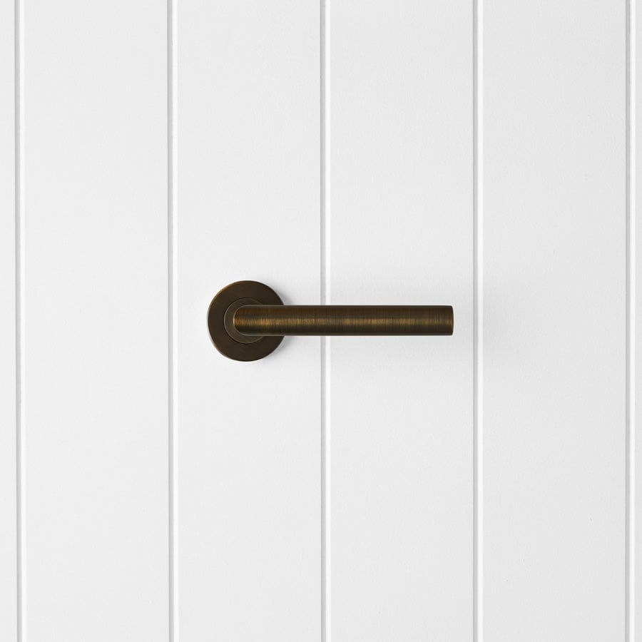 Yabby TAPWARE Sydney Door Handle Antique Brass