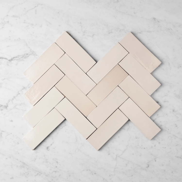 Noosa Semi Gloss Zellige Bone Subway Tile | TileCloud