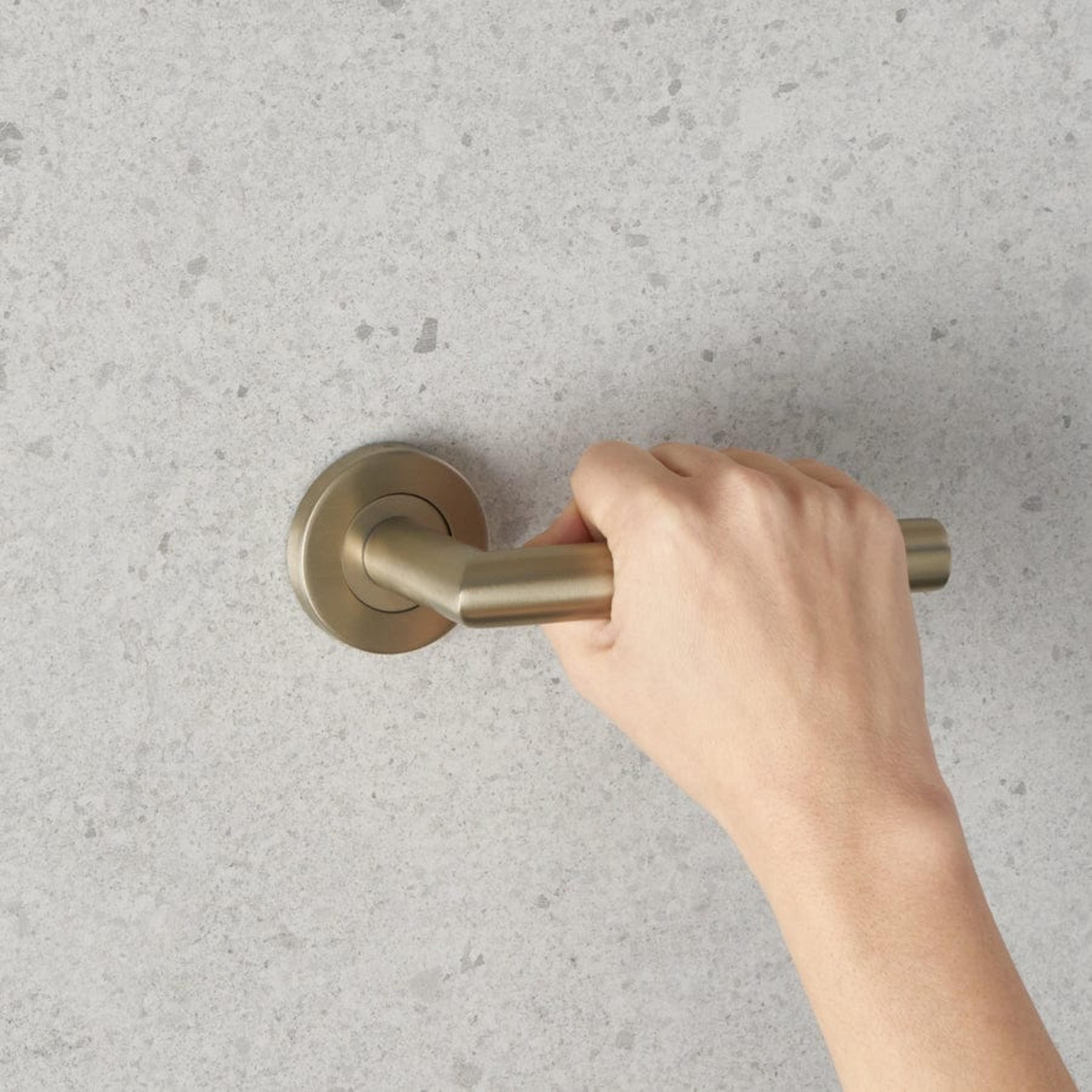 Yabby TAPWARE Door Handle Warm Brushed Nickel