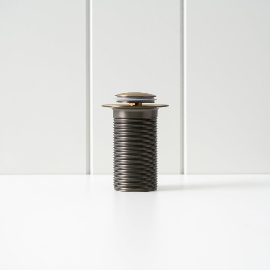 Pop Up Waste - No Overflow - Antique Brass | TileCloud