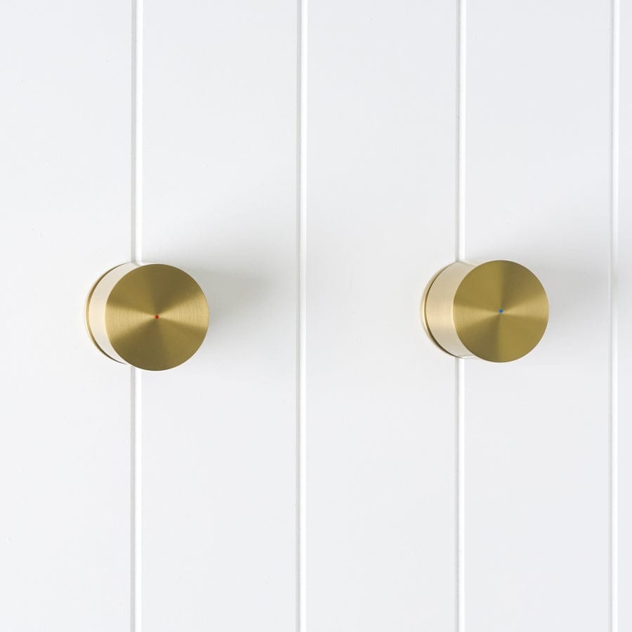 Yabby TAPWARE Round Taps Brushed Brass