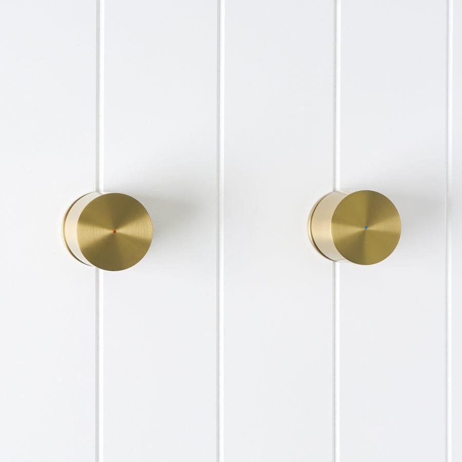 Yabby TAPWARE Round Taps Brushed Brass
