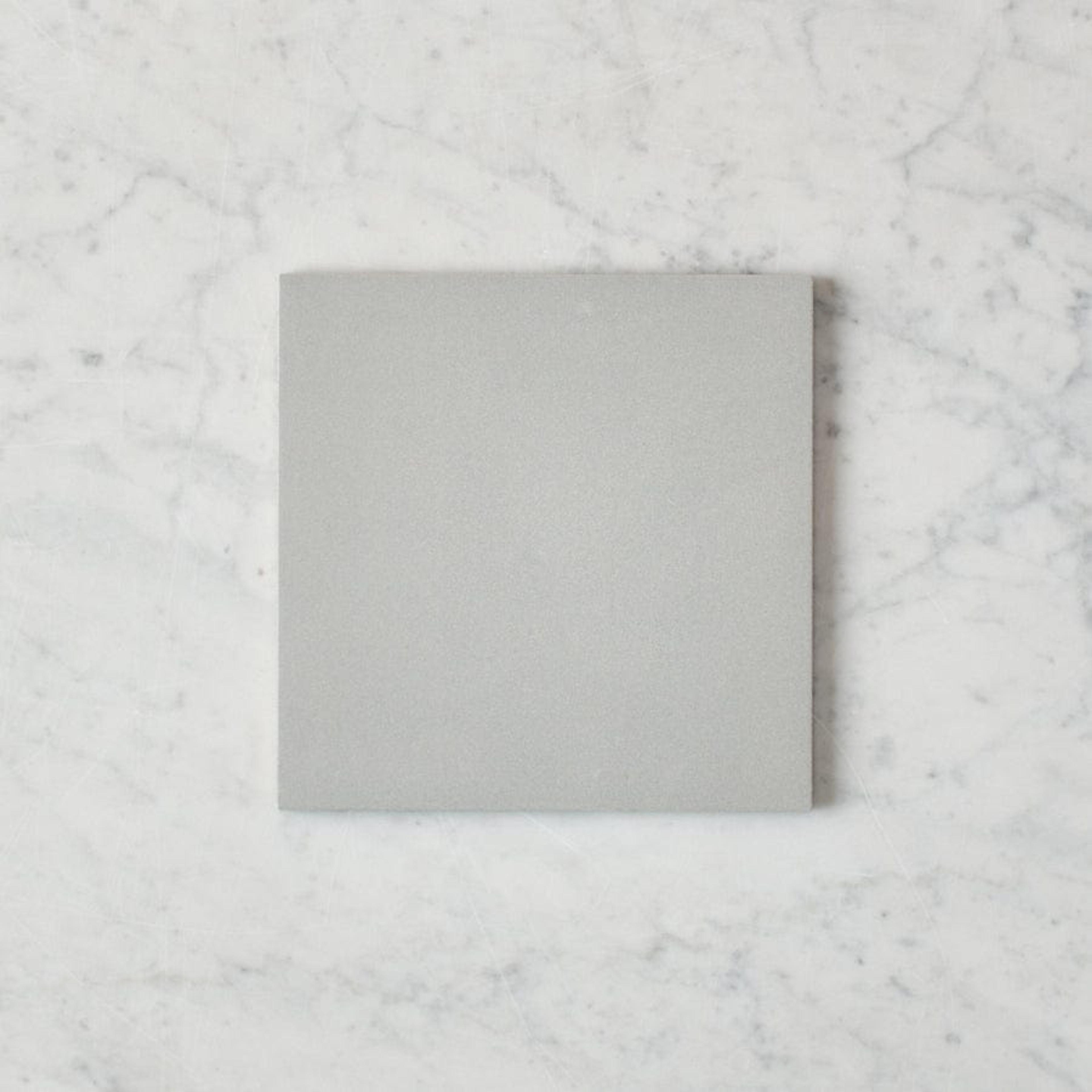 Fina Ceramics TILE Silver Beach Grey Encaustic Look Square Tile