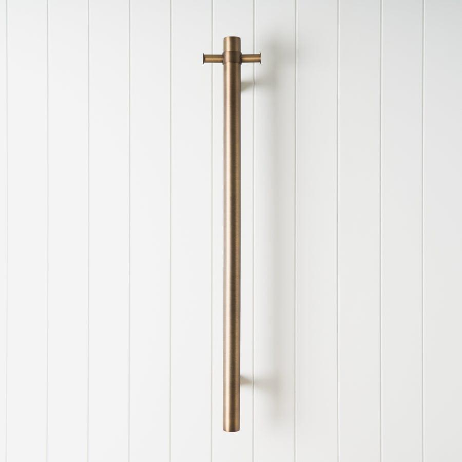 TileCloud TAPWARE Heated Towel Rail Antique Brass
