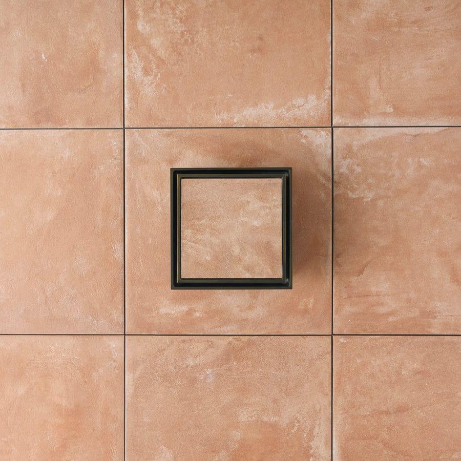 Yabby TAPWARE Tile Insert Floor Waste Large Antique Brass