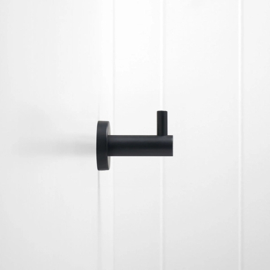 Robe Hook Matte Black | Yabby