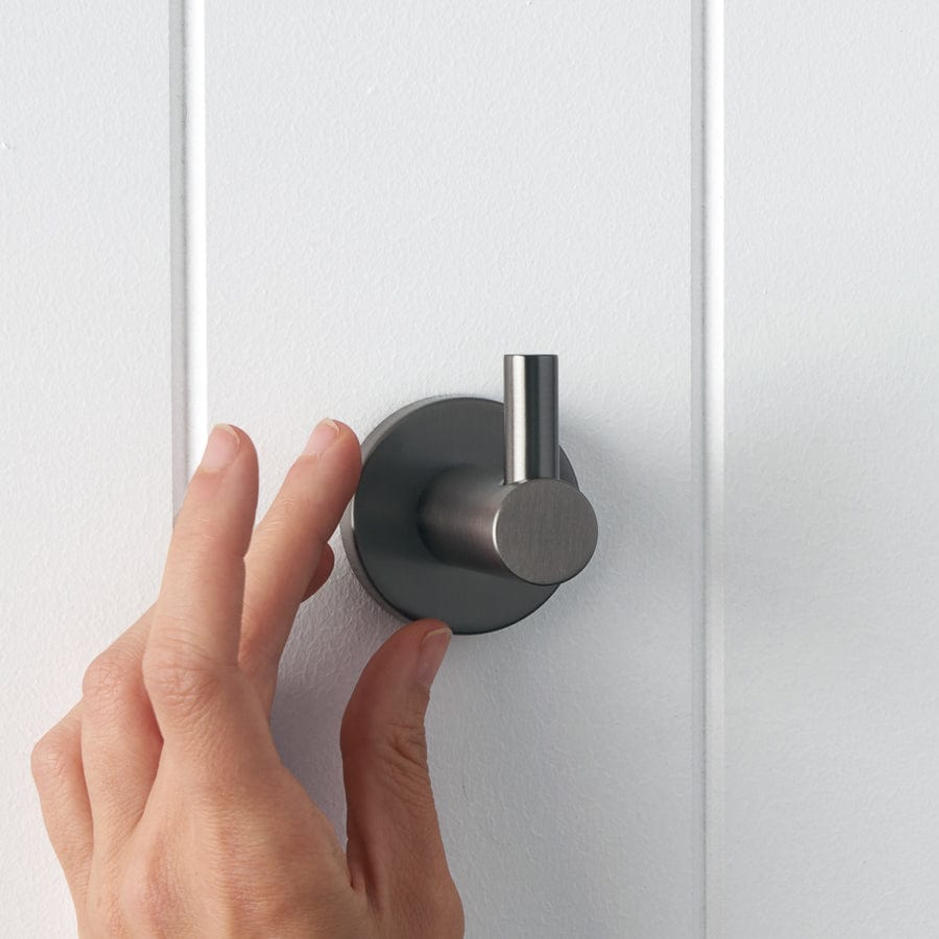Robe Hook Gunmetal | TileCloud