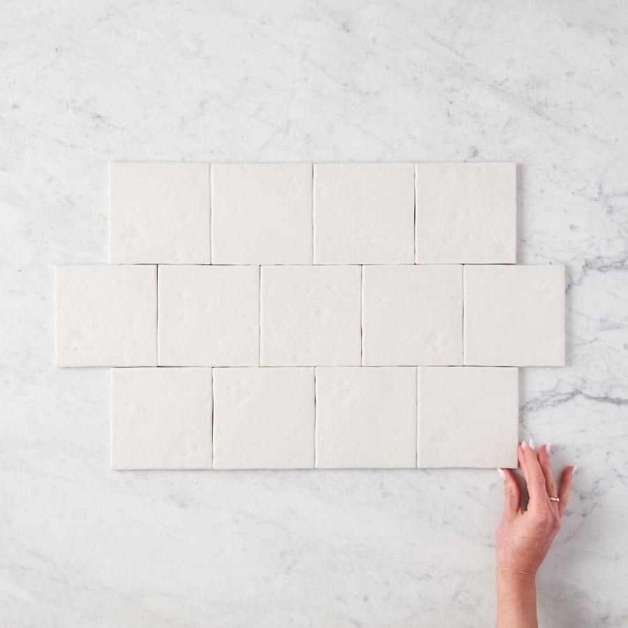 TileCloud TILE Albert Park Square Matte Vanilla Tile