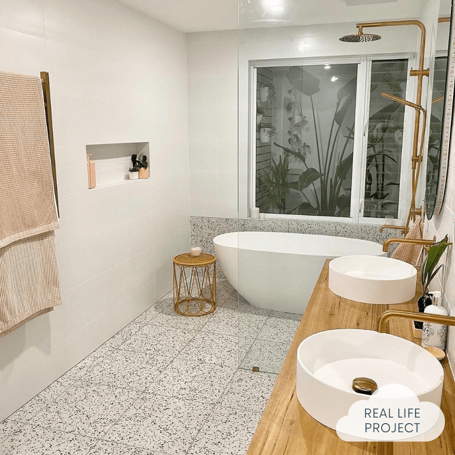 TileCloud TILE Paddington Mixed Terrazzo Look Tile