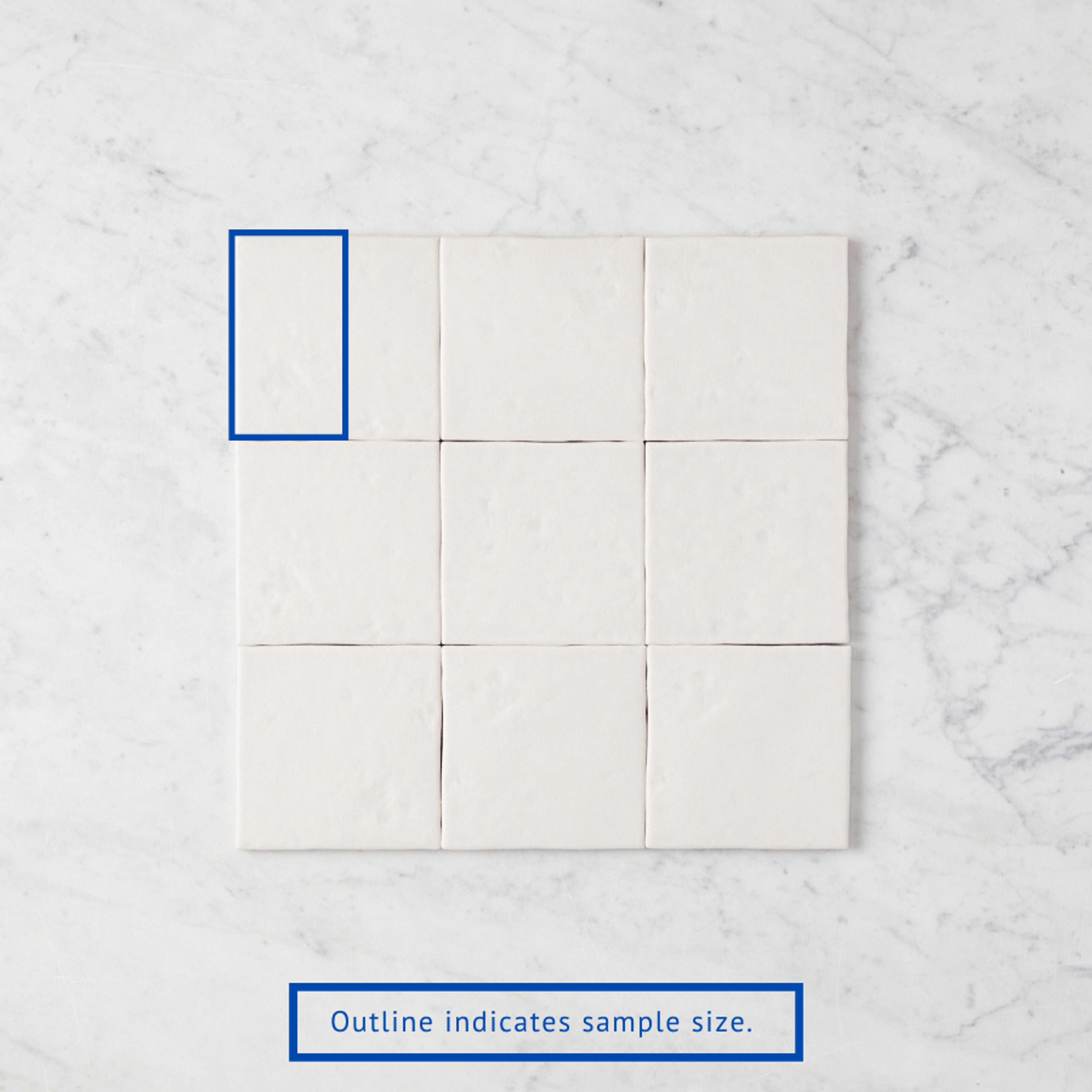 TileCloud TILE Albert Park Square Matte Vanilla Tile