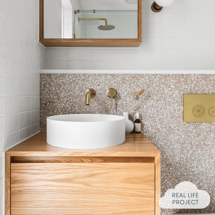 TileCloud TILE Paddington Terracotta Terrazzo Look Tile