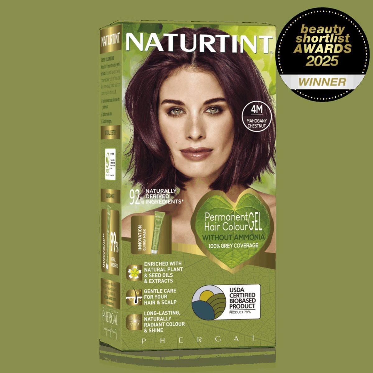 Naturtint Coloration permanente 4M Châtain acajou 170 ml