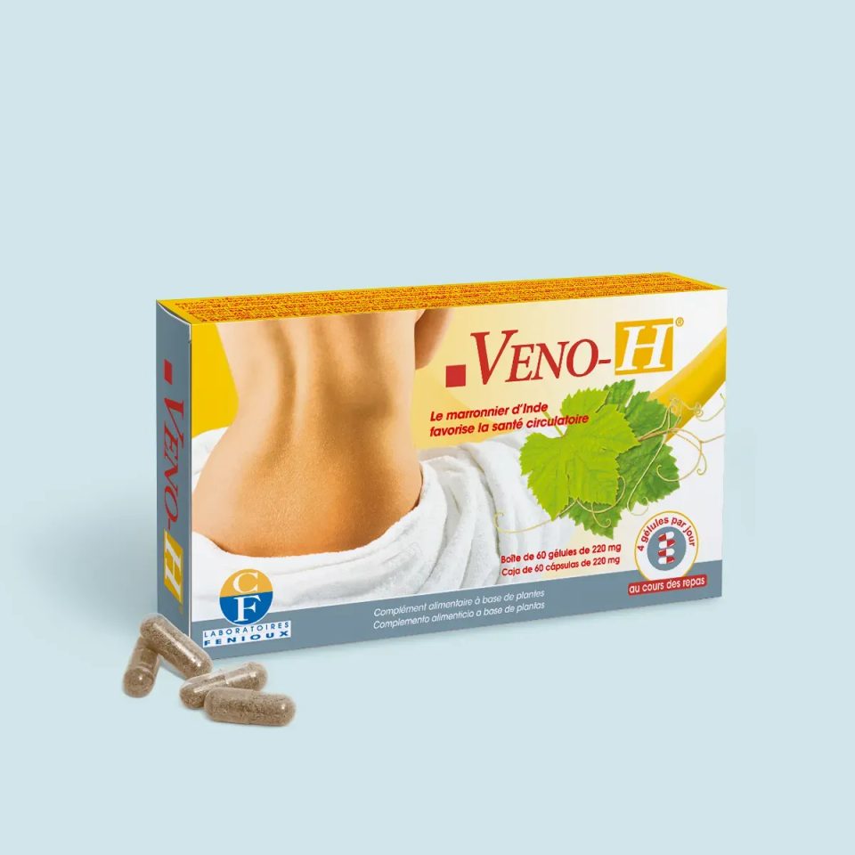 Fenioux Veno-H, 60 gélules de 220 mg