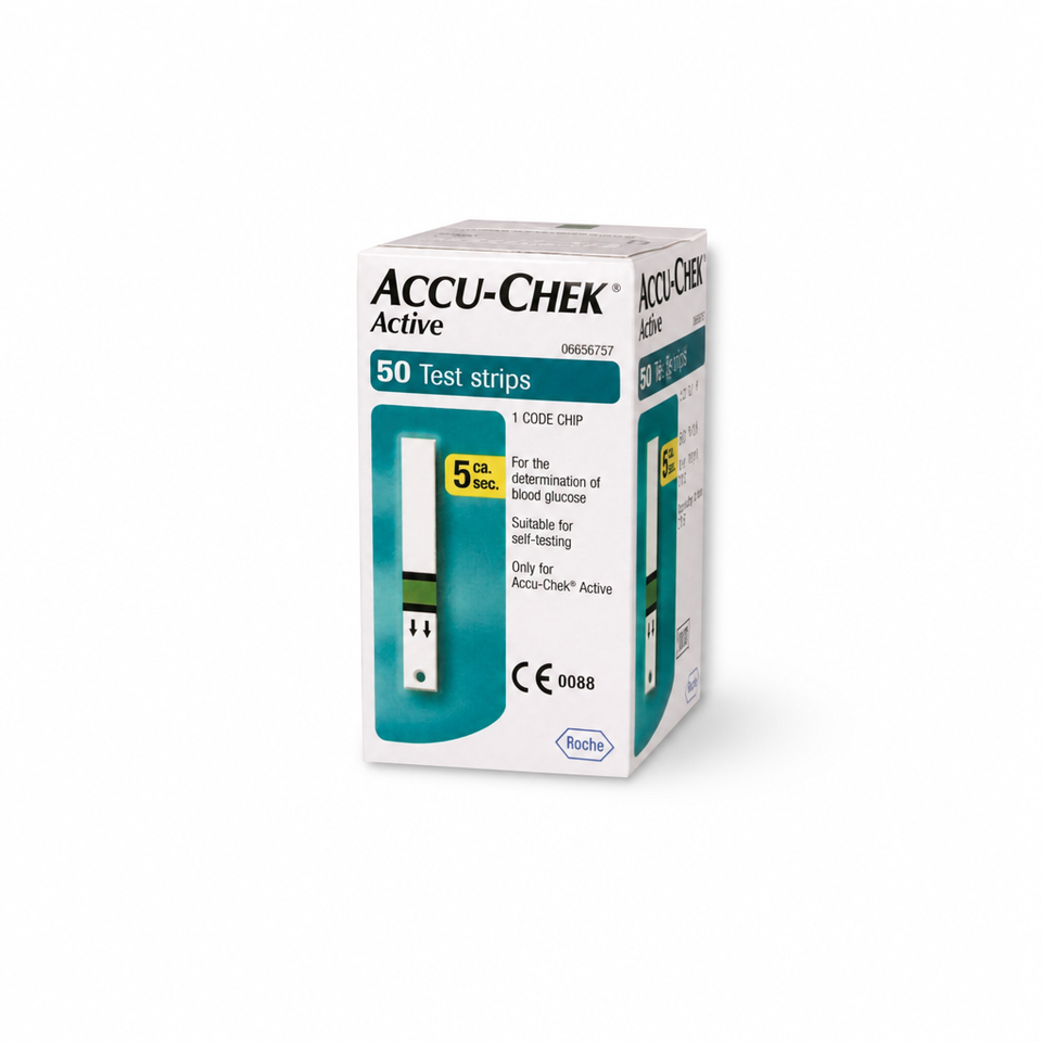 Accu-Chek Active Bandelettes de glycémie 50 pièces