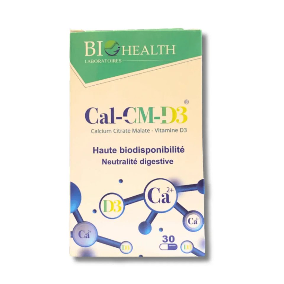 Biohealth Cal-CM-D3, 30 gélules