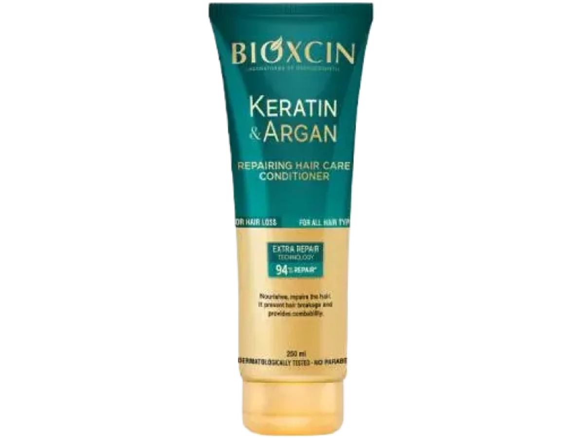 Bioxsine Bioxcin Kératine et Argan Après-shampooing, 250 ml