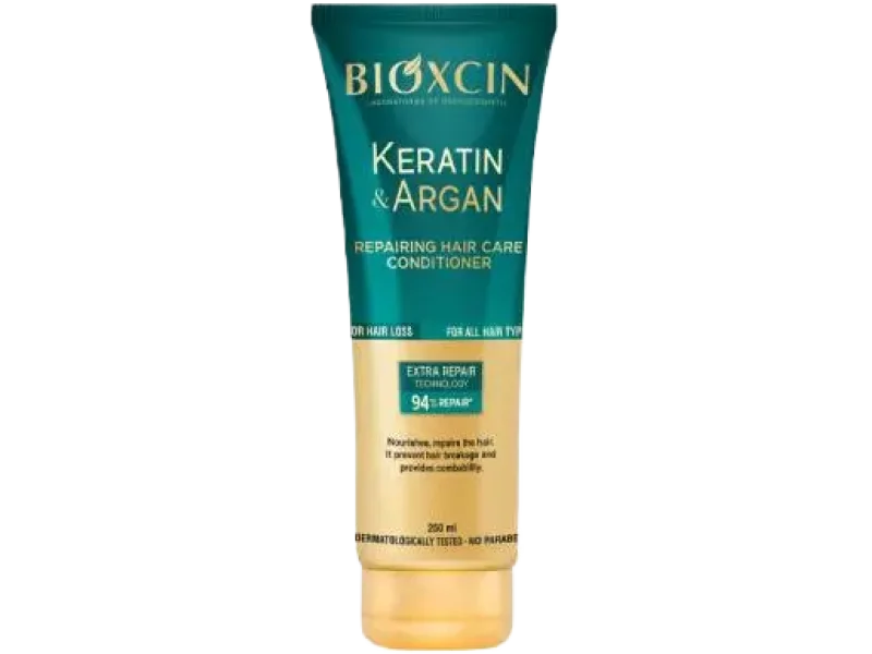 Bioxsine Bioxcin Kératine et Argan Après-shampooing, 250 ml