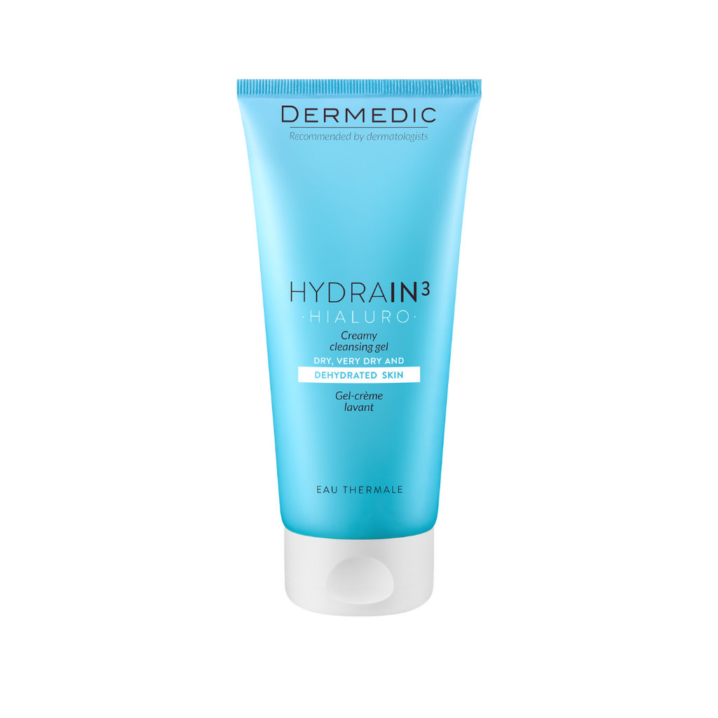 Dermedic Hydrain 3 Hialuro Gel nettoyant crémeux 200 ml