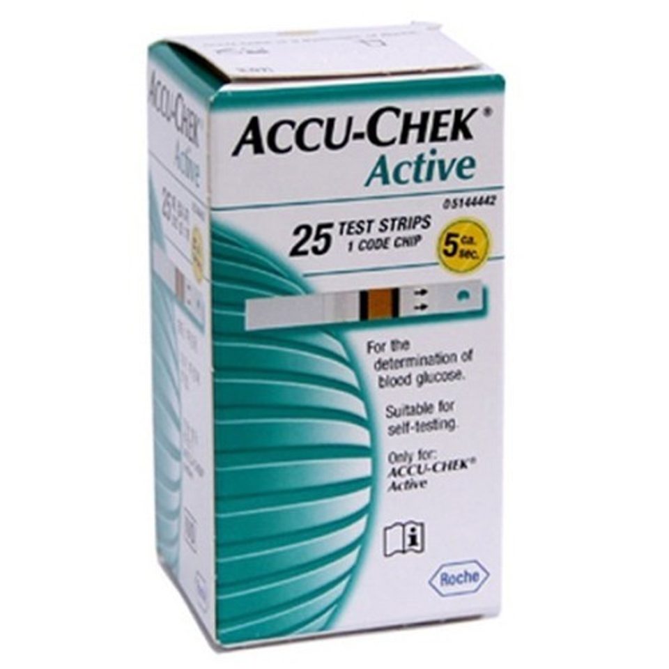 Accu-Chek Active Bandelettes 25 pièces
