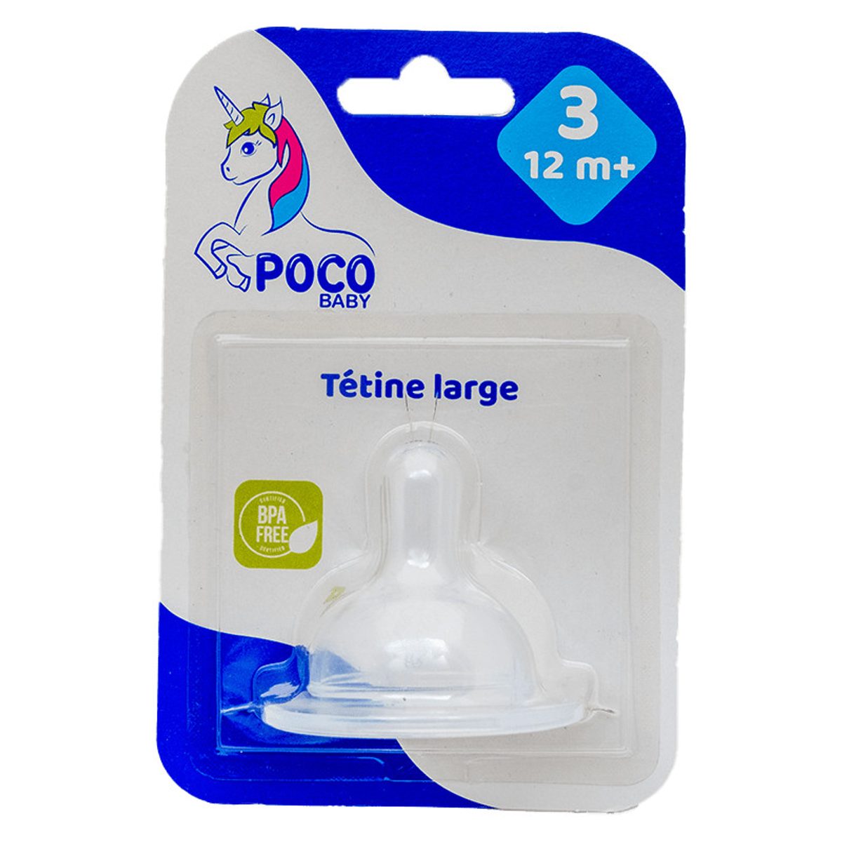 POCO Tétine Large 3ème Âge