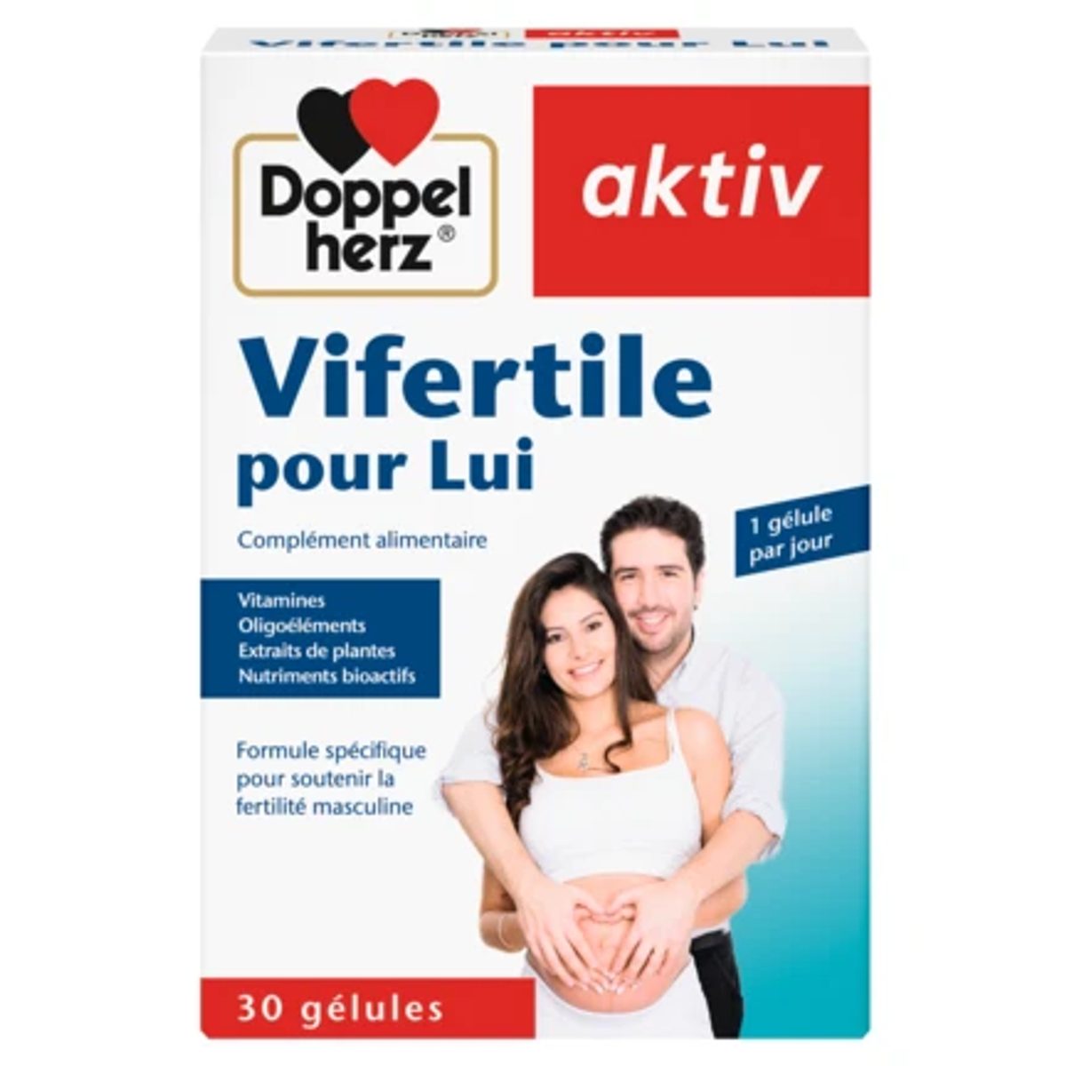 Doppelherz aktiv Vifertile pour Lui 30 gélules