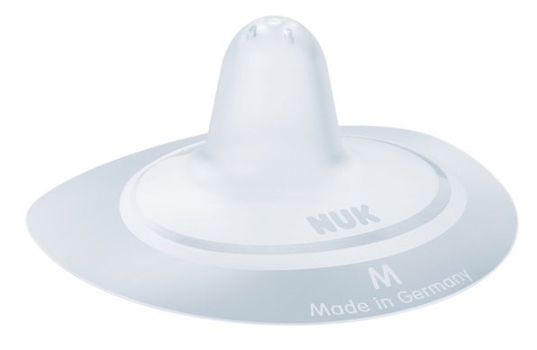 NUK Bouts de sein en silicone taille M – 2 unités